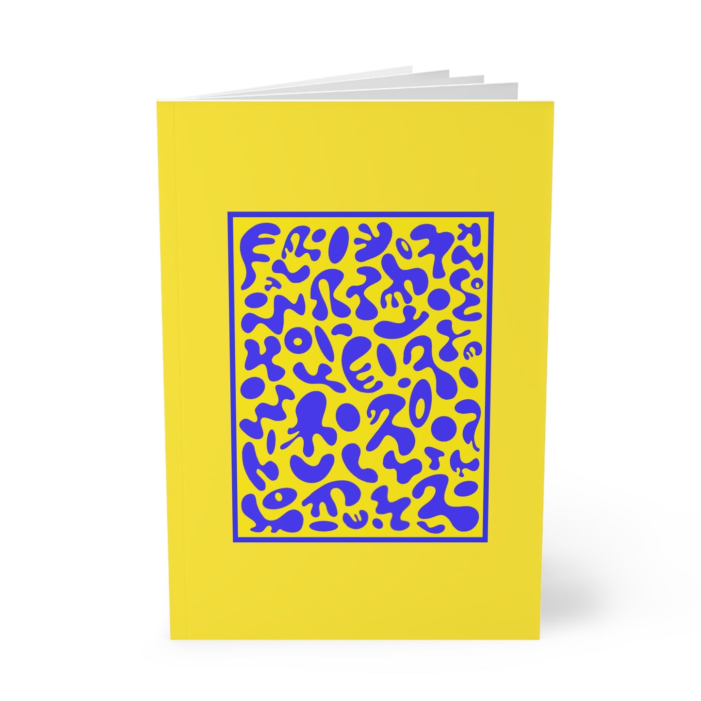 Deep Dream Softcover A5 Notebook - Sunspell Yellow