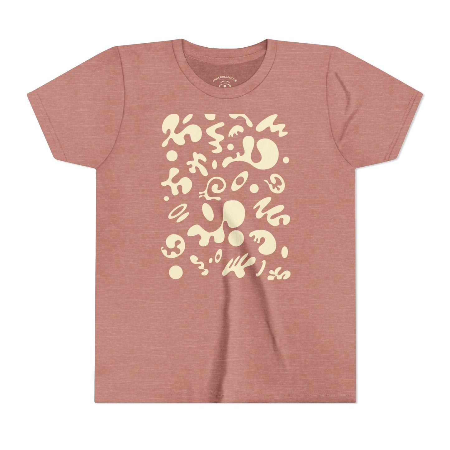 Bright Future Youth Jersey Short Sleeve Tee - Blank Page White