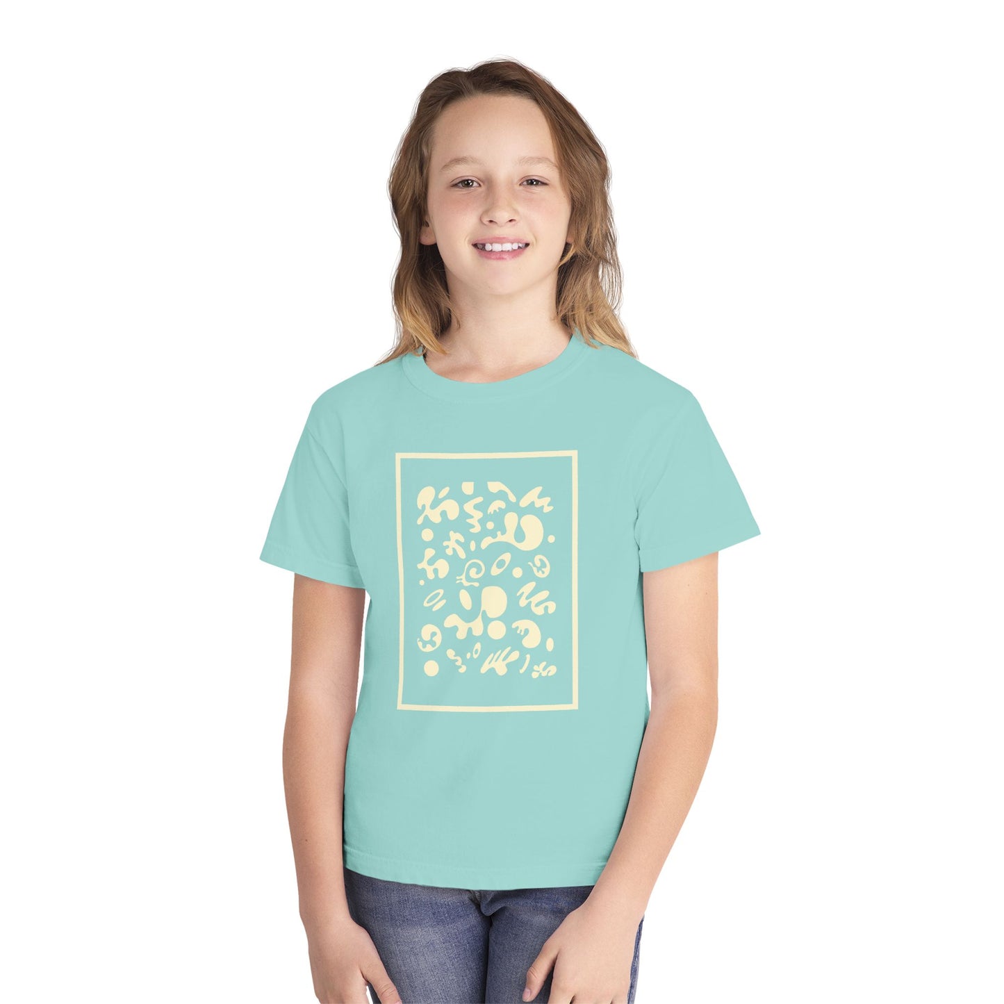 Deep Dream Youth Midweight Tee - Blank Page
