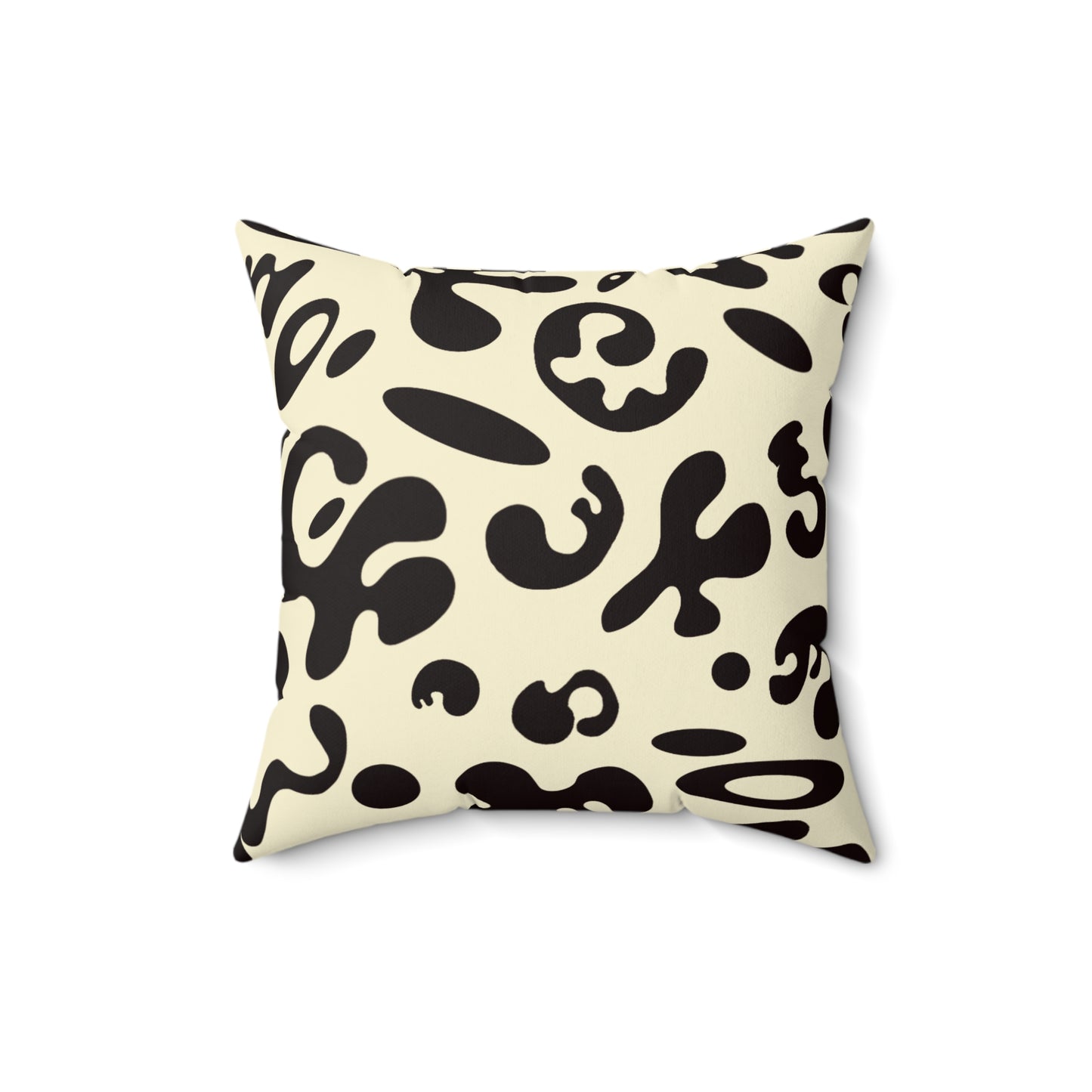 Pure Imagination All Over Print Basic Square Pillow - Blank Page White
