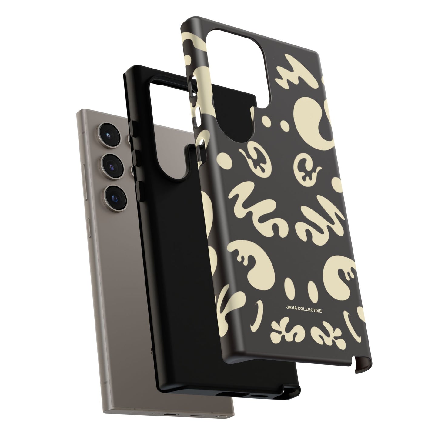 Mirror Work Tough Case (Samsung) - Smoke Signal Black