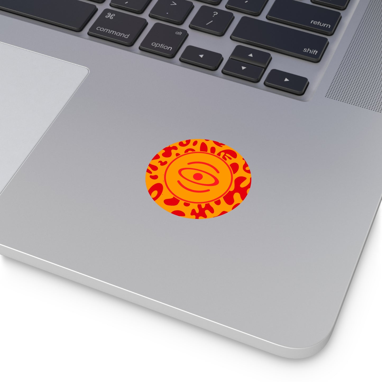 Adorn'd Logo Round Vinyl Stickers - Heat Theory