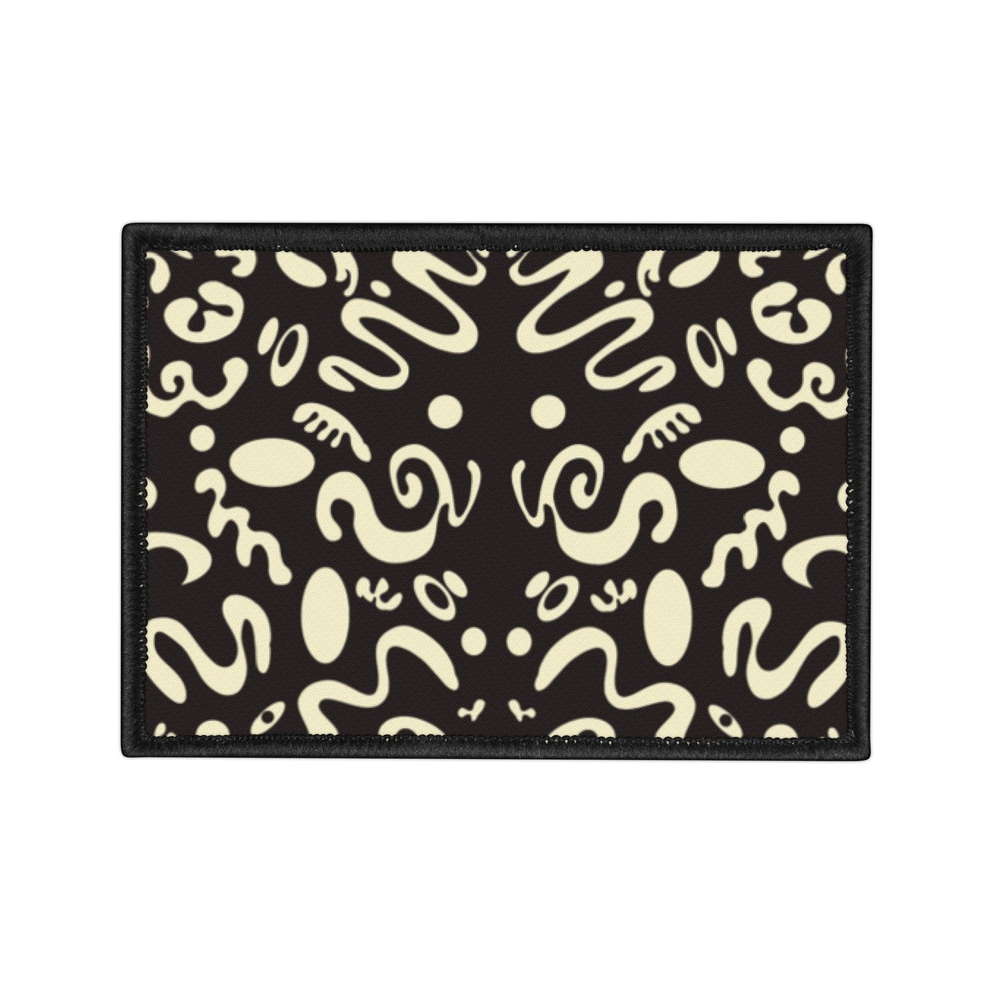 Mirror Work Color Vibrant Iron-On Patches - Smoke Signal