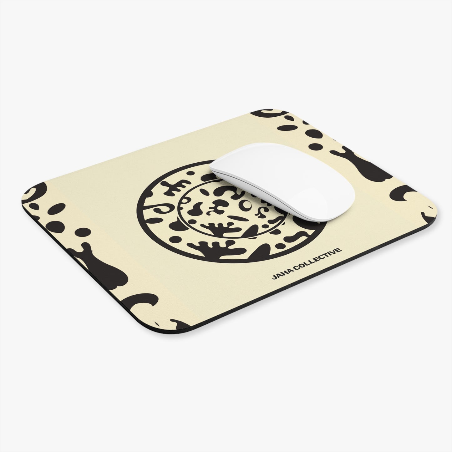 Adorn'd Color Mouse Pad - Blank Page
