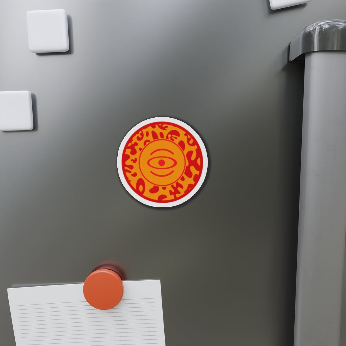 Adorn'd Color Logo Die Cut Magnet - Heat Theory