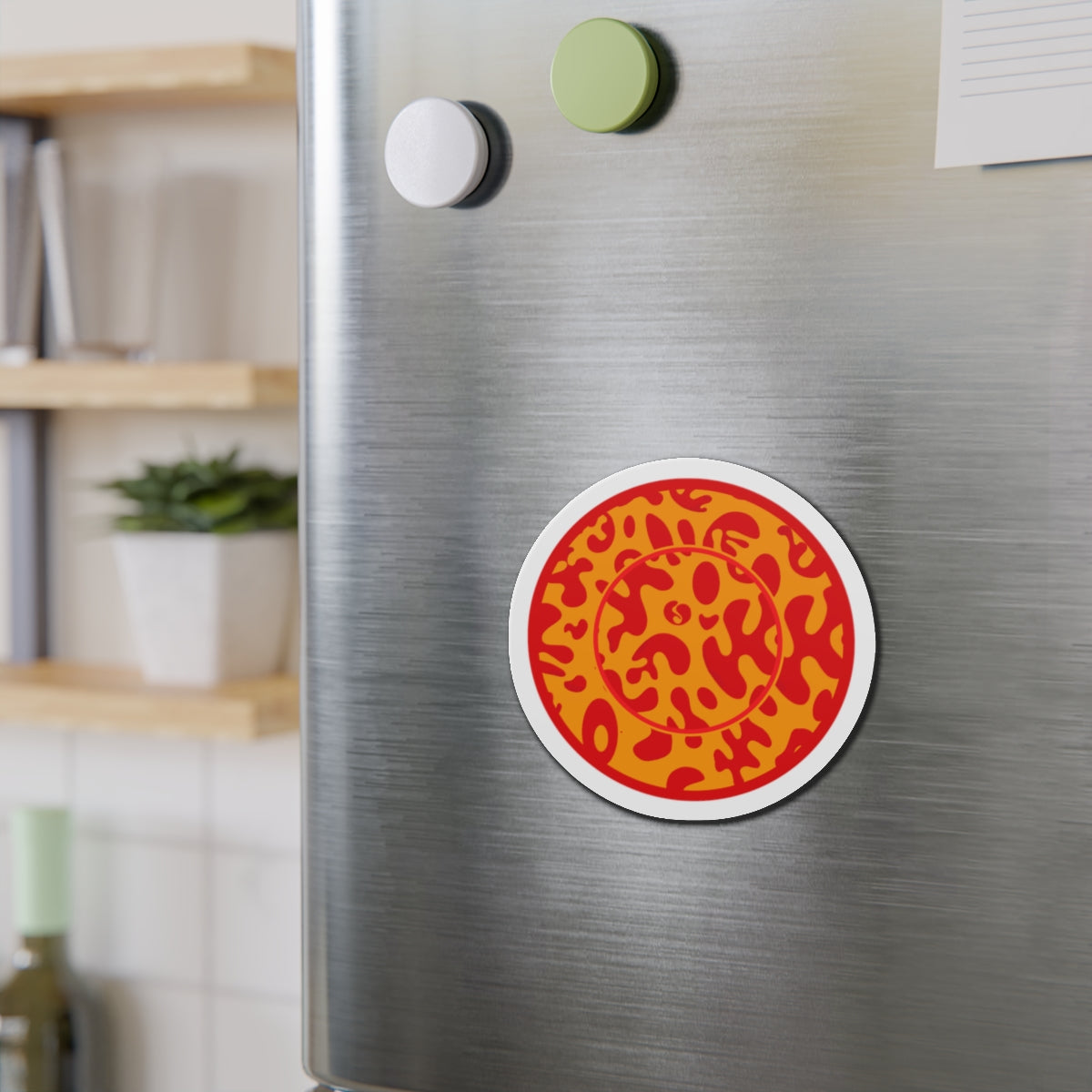 Adorn'd Color Die Cut Magnet - Heat Theory