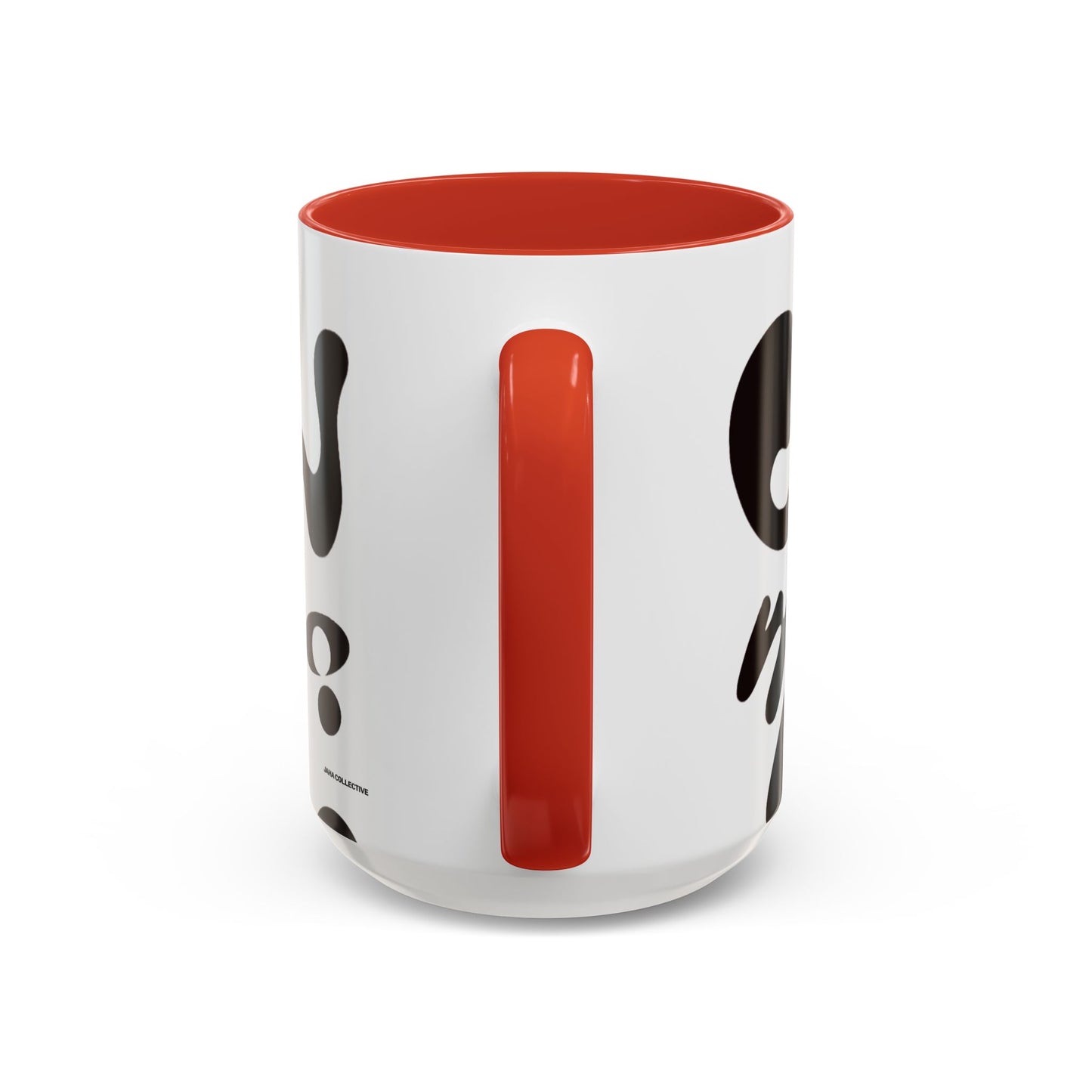Nourish'd Color Accent Ceramic Mug