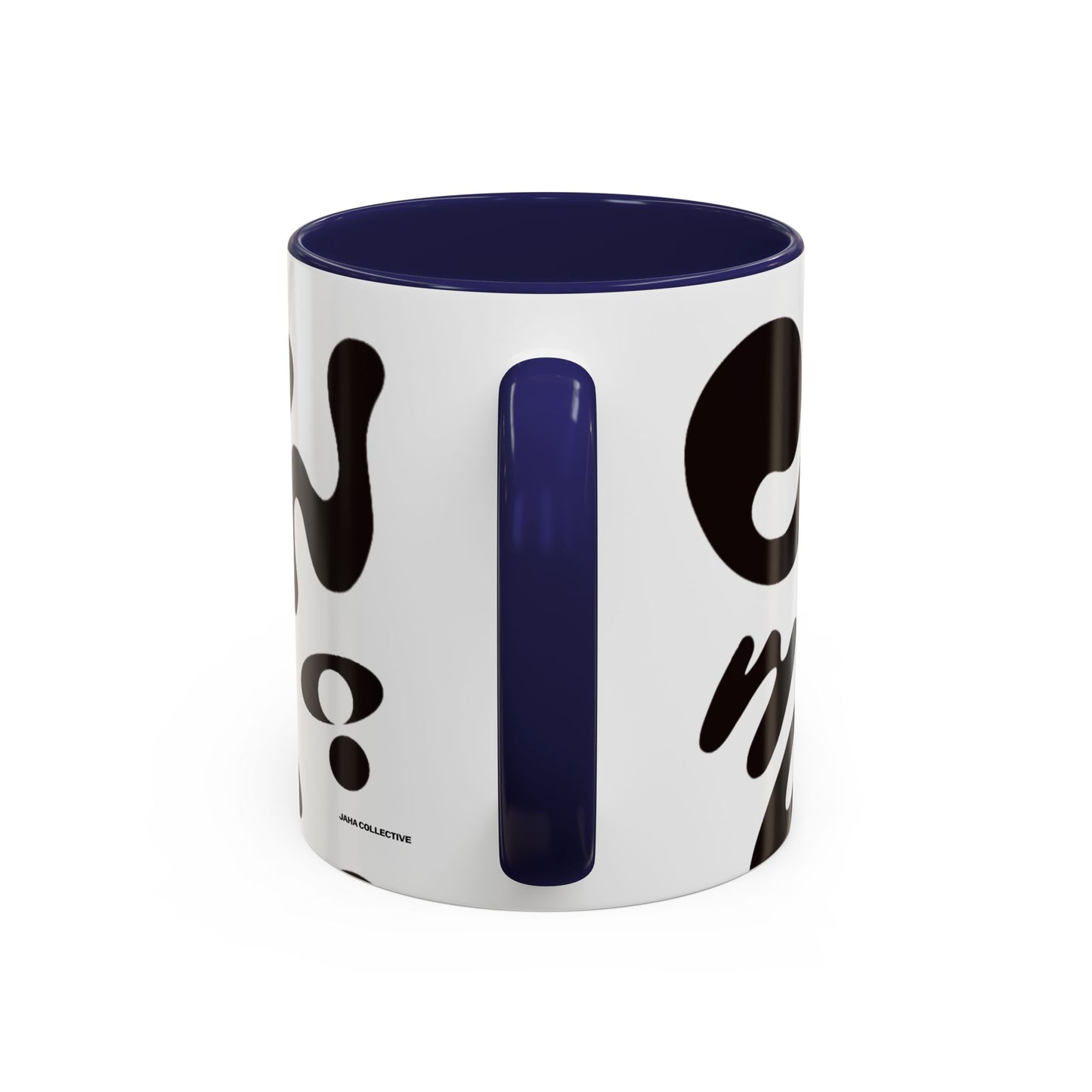 Nourish'd Color Accent Ceramic Mug