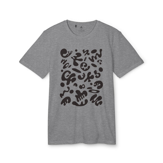 Pure Imagination Adidas Unisex Sport T-Shirt - Smoke Signal Black