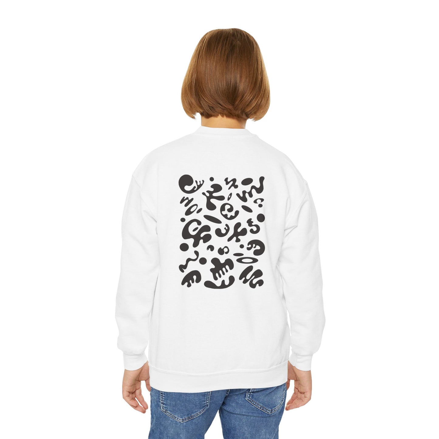 Bright Future Youth Crewneck Sweatshirt - Smoke Signal