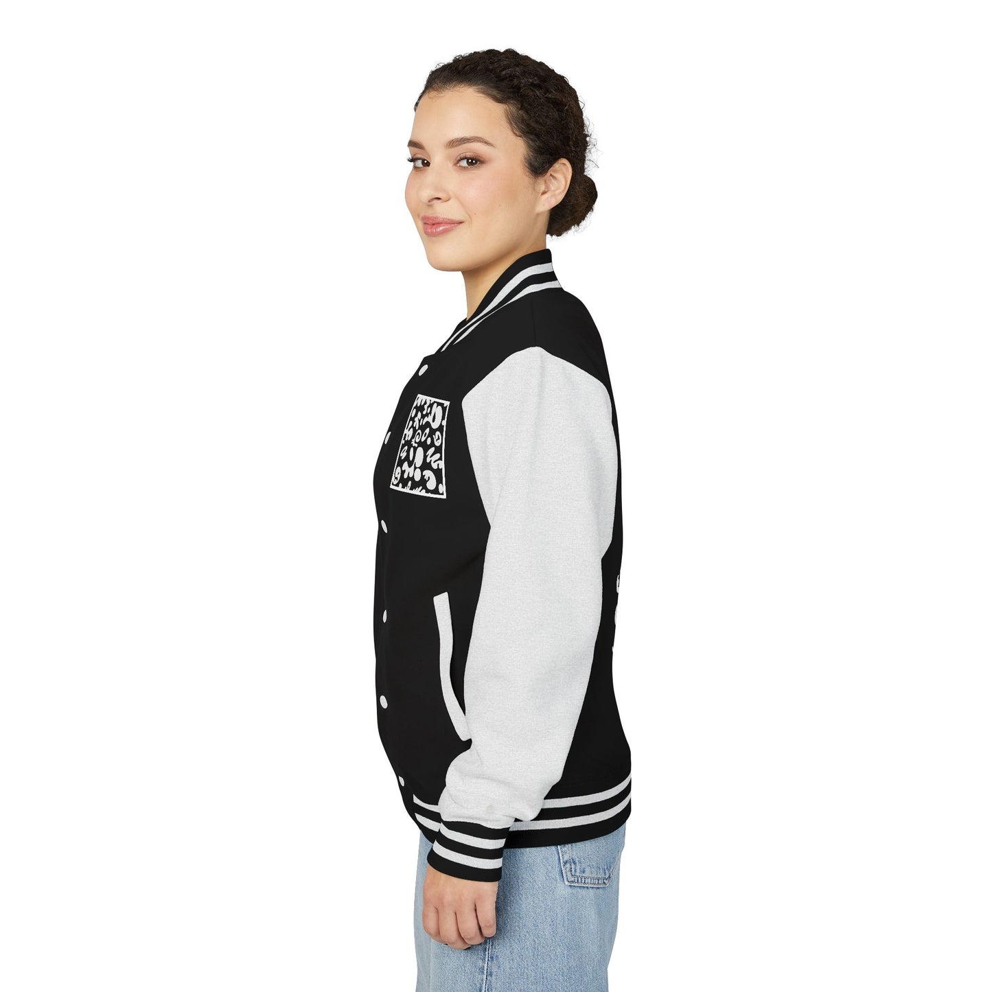 Pure Imagination Unisex Heavyweight Letterman Jacket