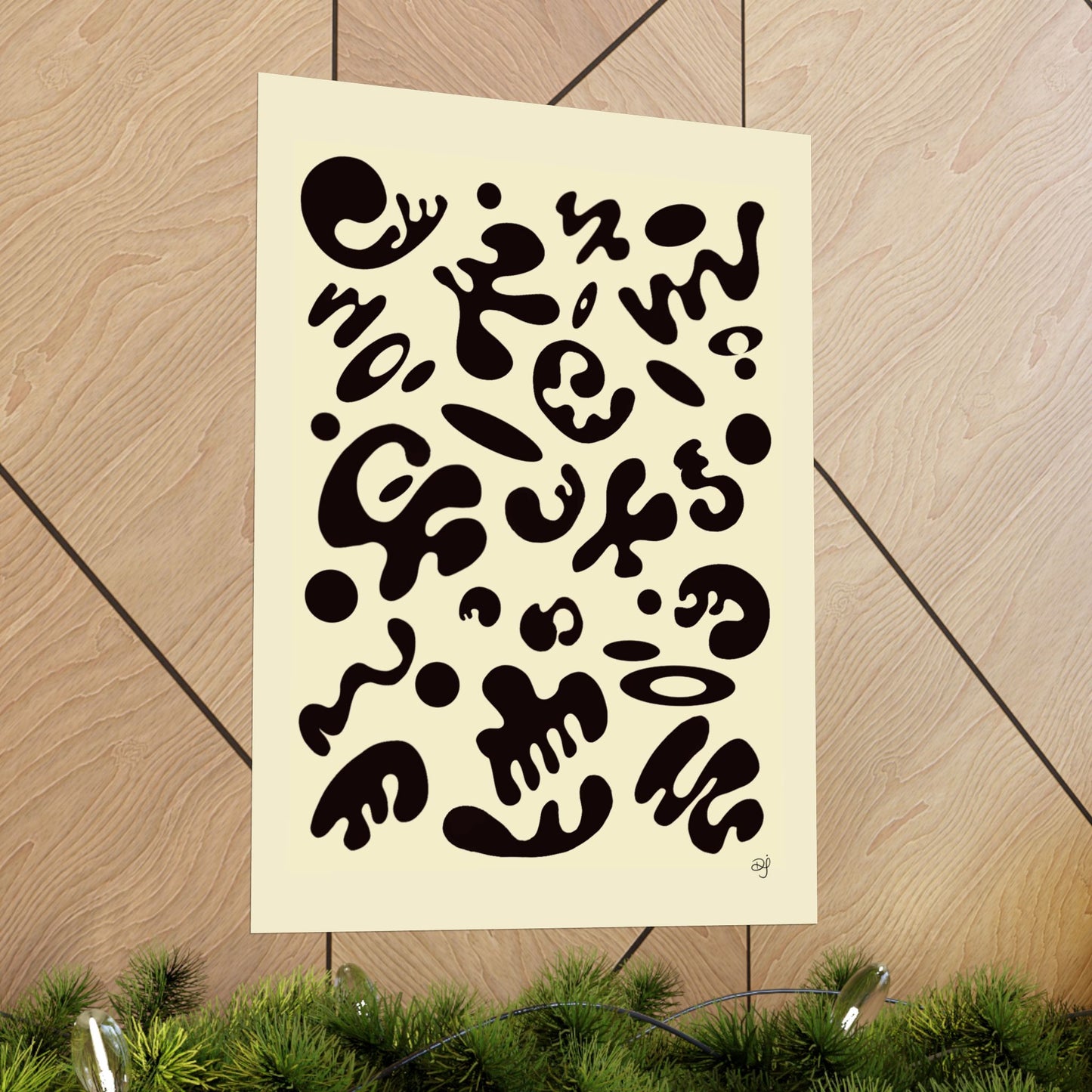 Bright Future Premium Matte Vertical Posters - Blank Page