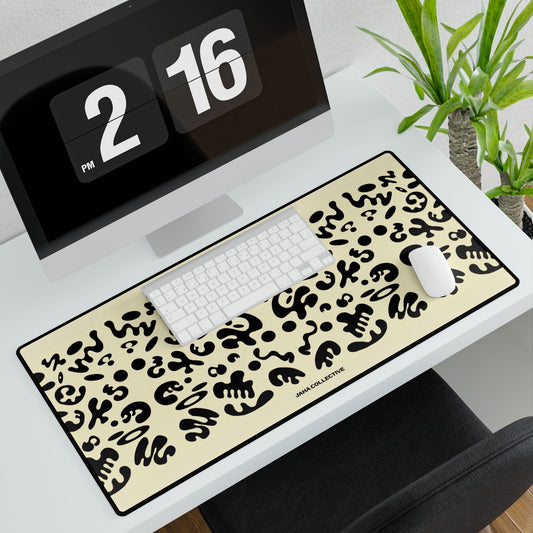 Mirror Work Desk Mats - Blank Page White