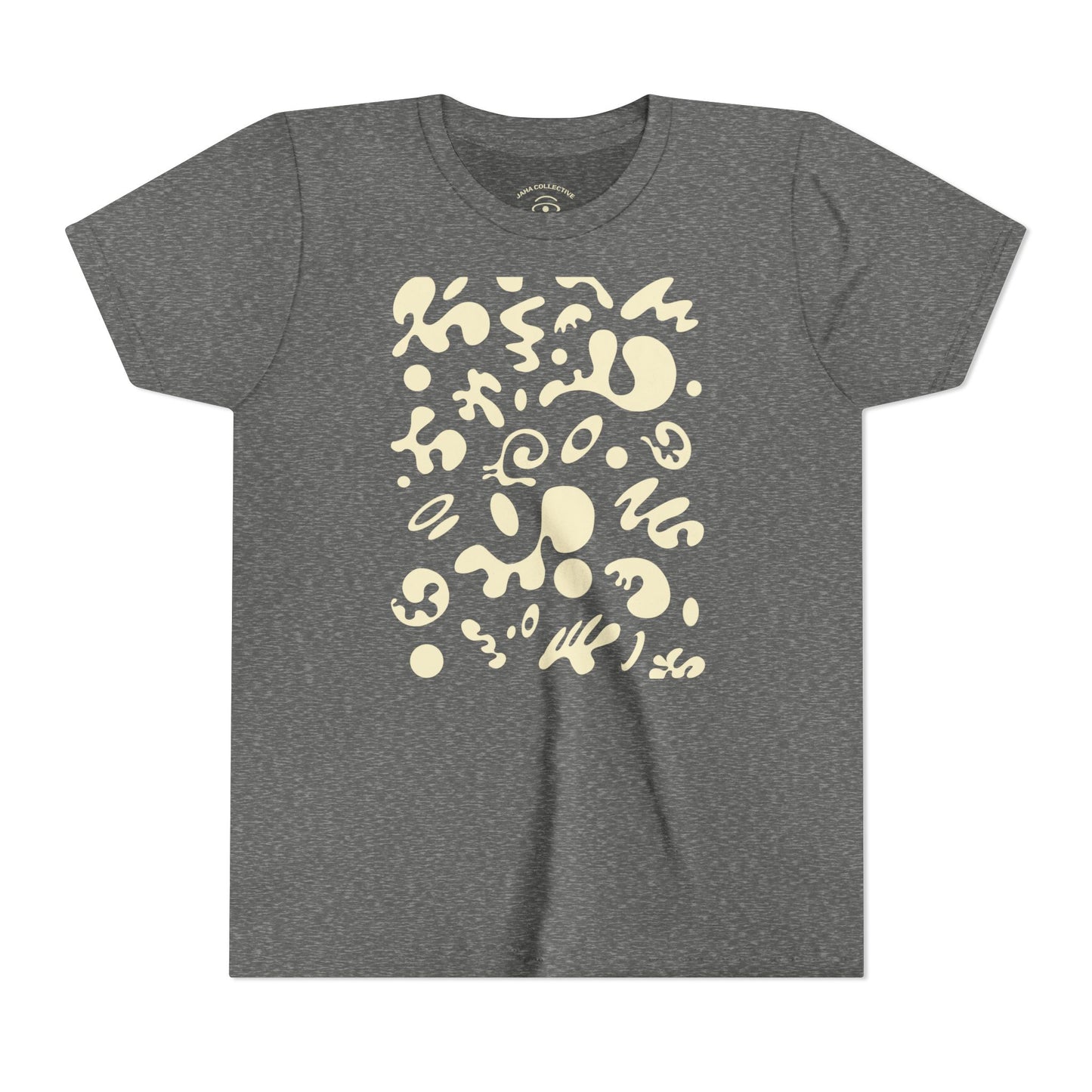 Bright Future Youth Jersey Short Sleeve Tee - Blank Page White