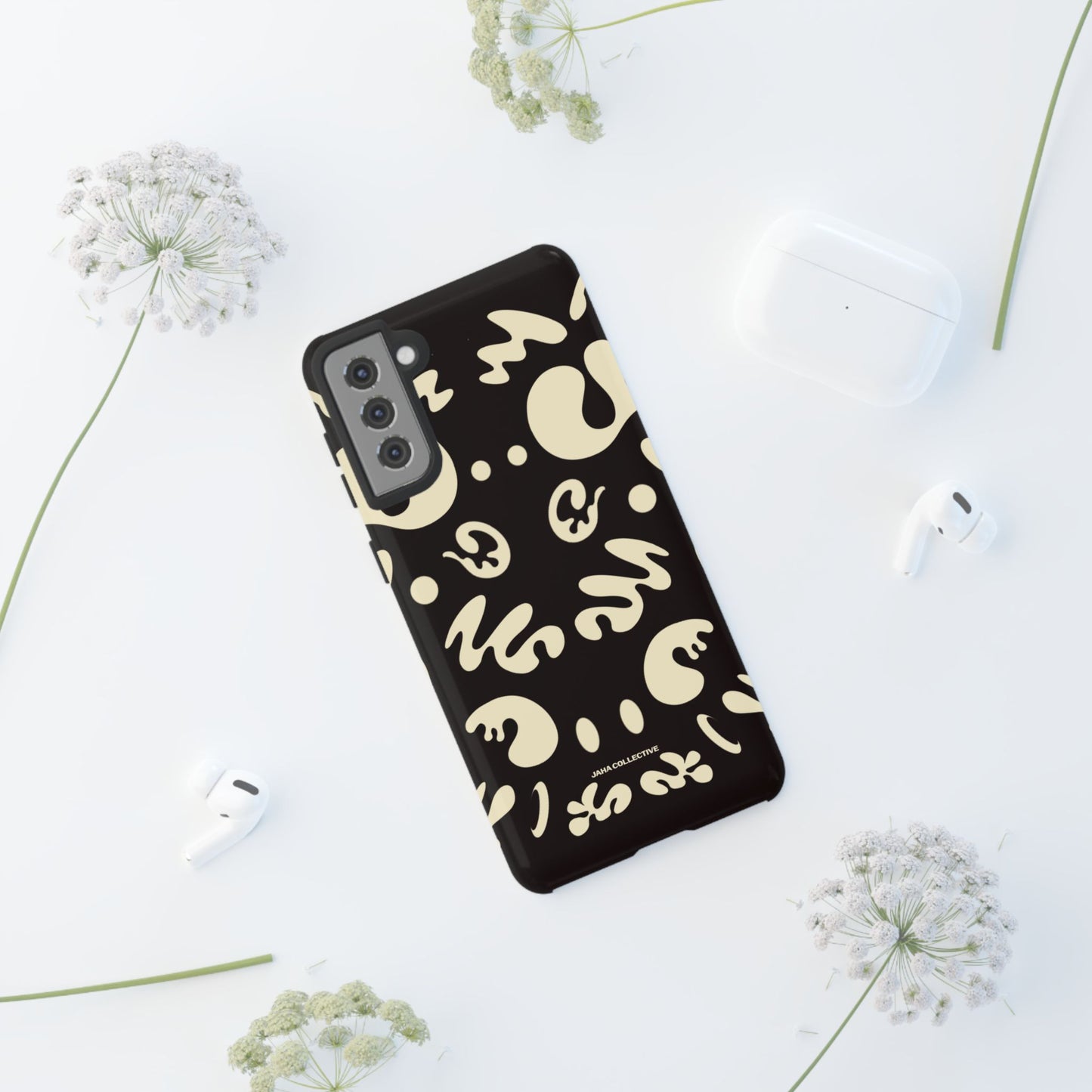 Mirror Work Tough Case (Samsung) - Smoke Signal Black