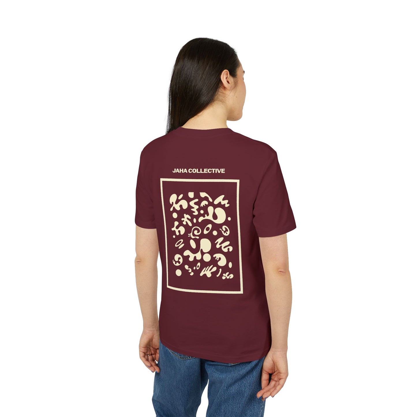 Deep Dream Unisex T-shirt - Blank Page White