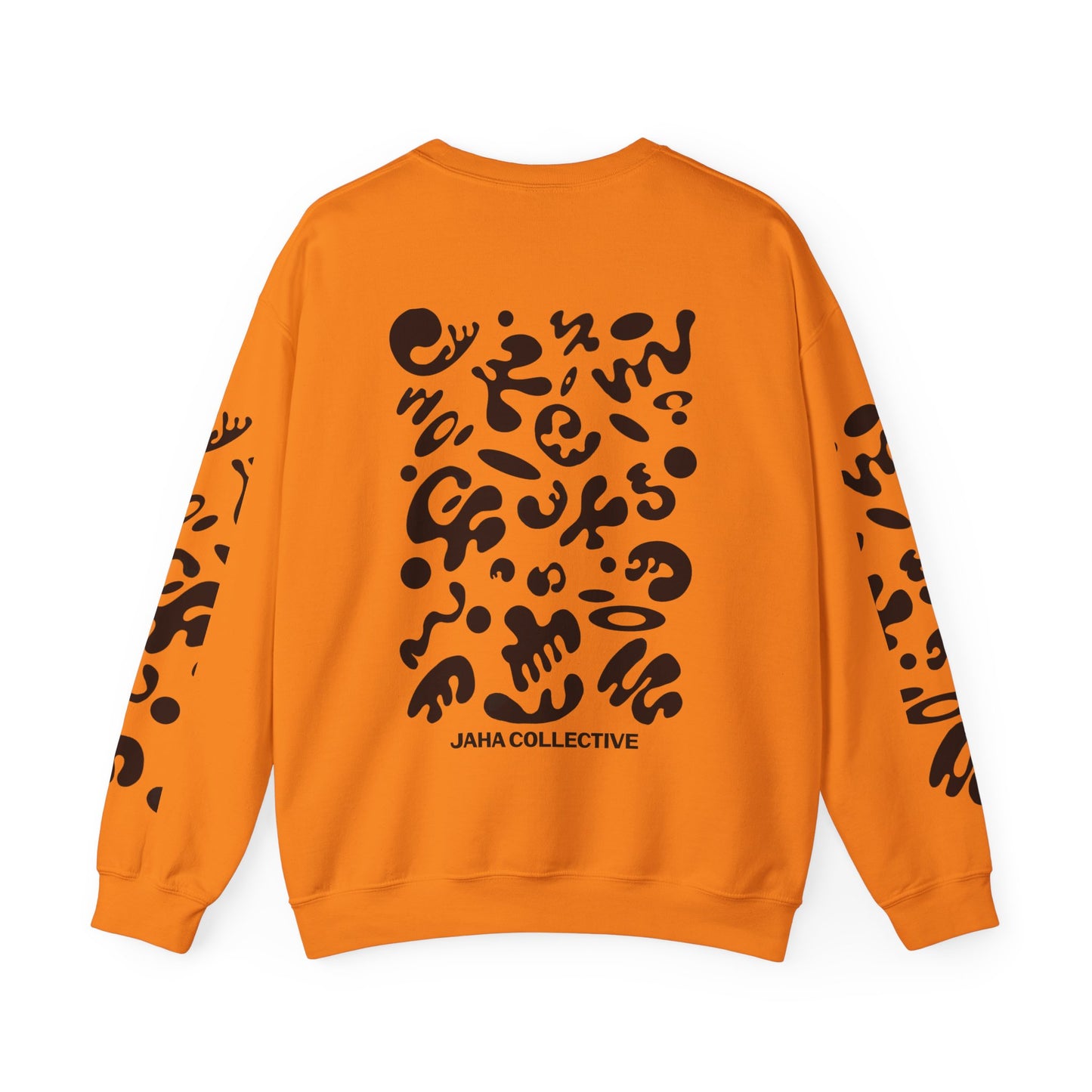 Pure Imagination Unisex Heavy Blend™  Crewneck Sweatshirt- Smoke Signal Black Print