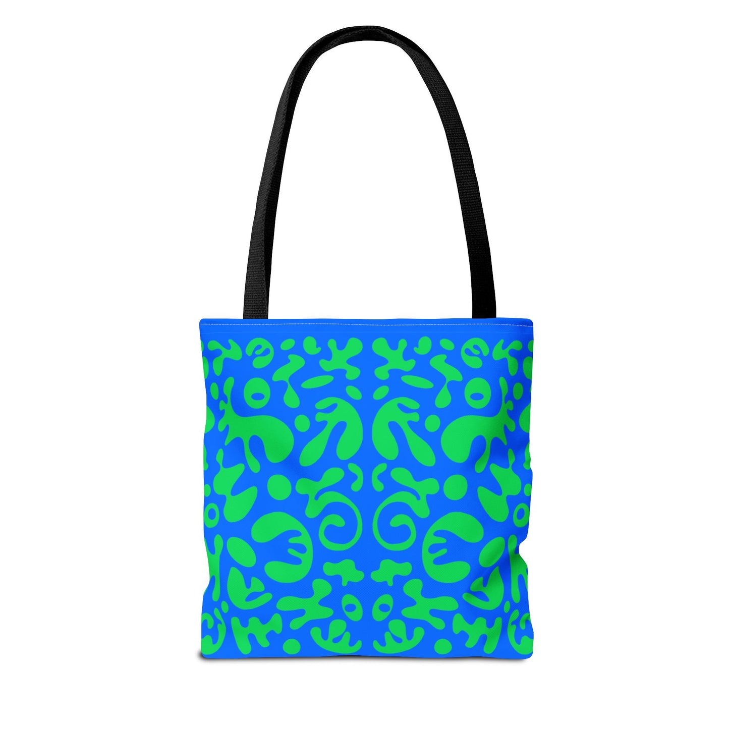 Mirror Work Colorful Tote Bag - Tide Pool
