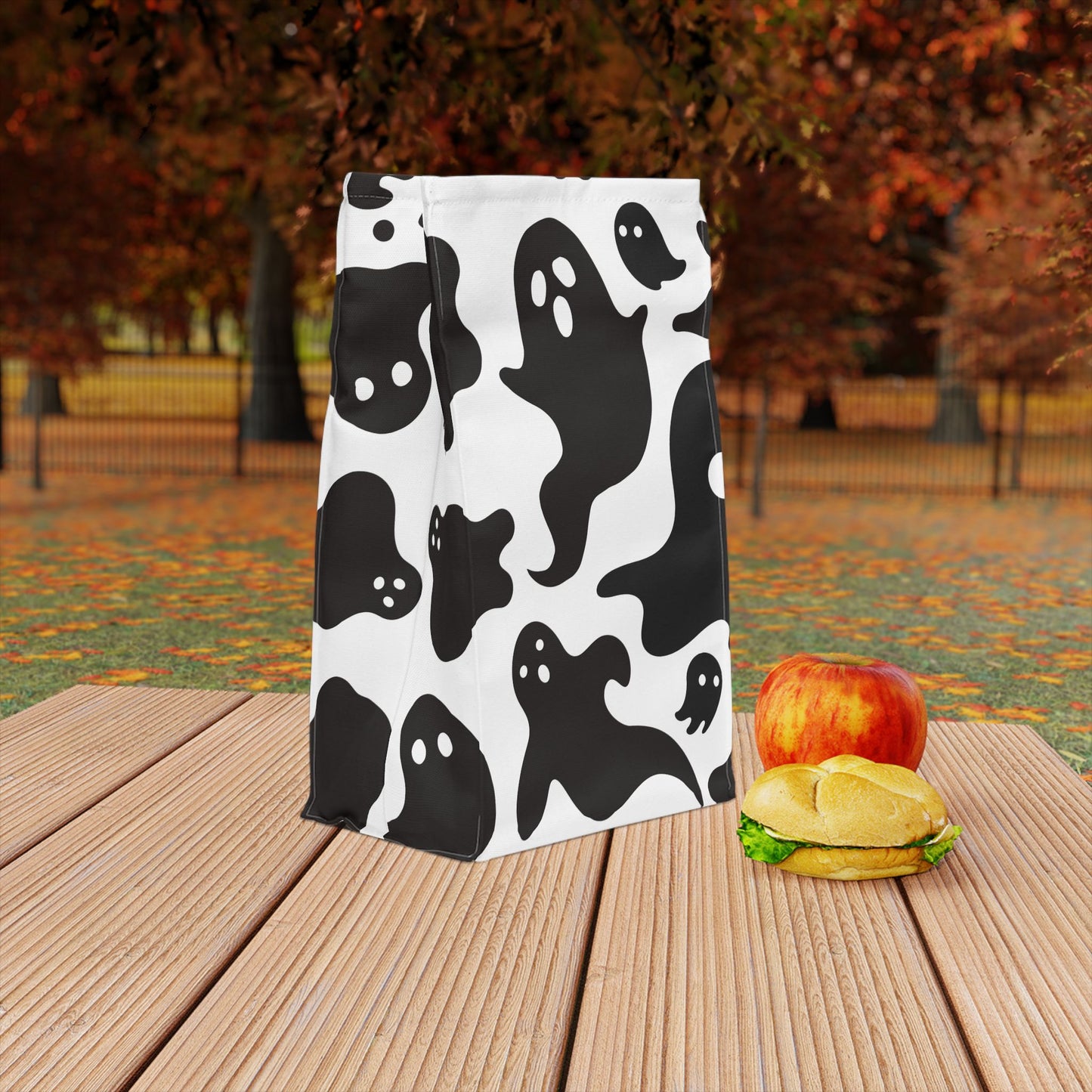 Boo Thing Magnetic Roll Top Fabric Lunch Bag