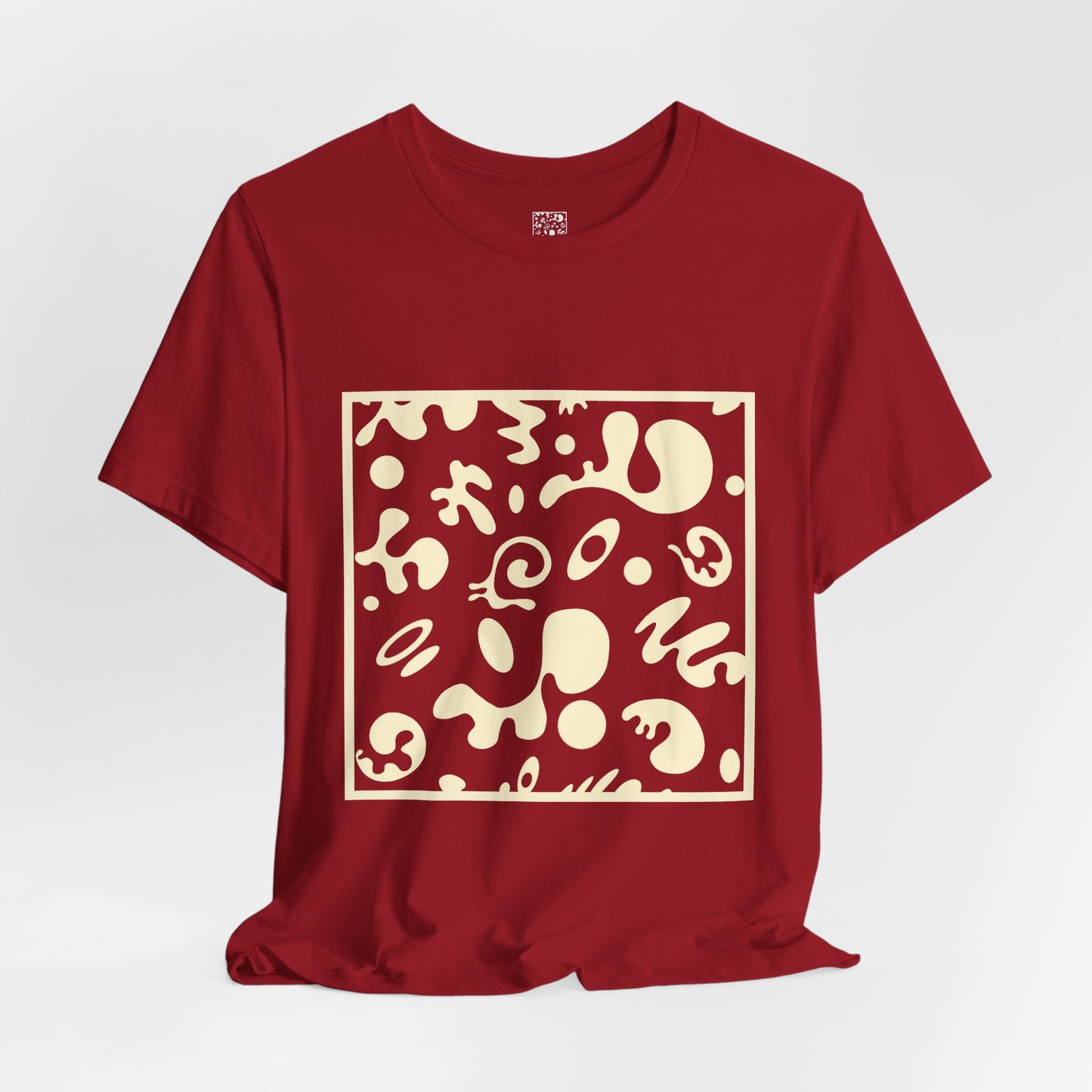 Adorn'd Unisex Jersey Short Sleeve Tee - Blank Page White Print