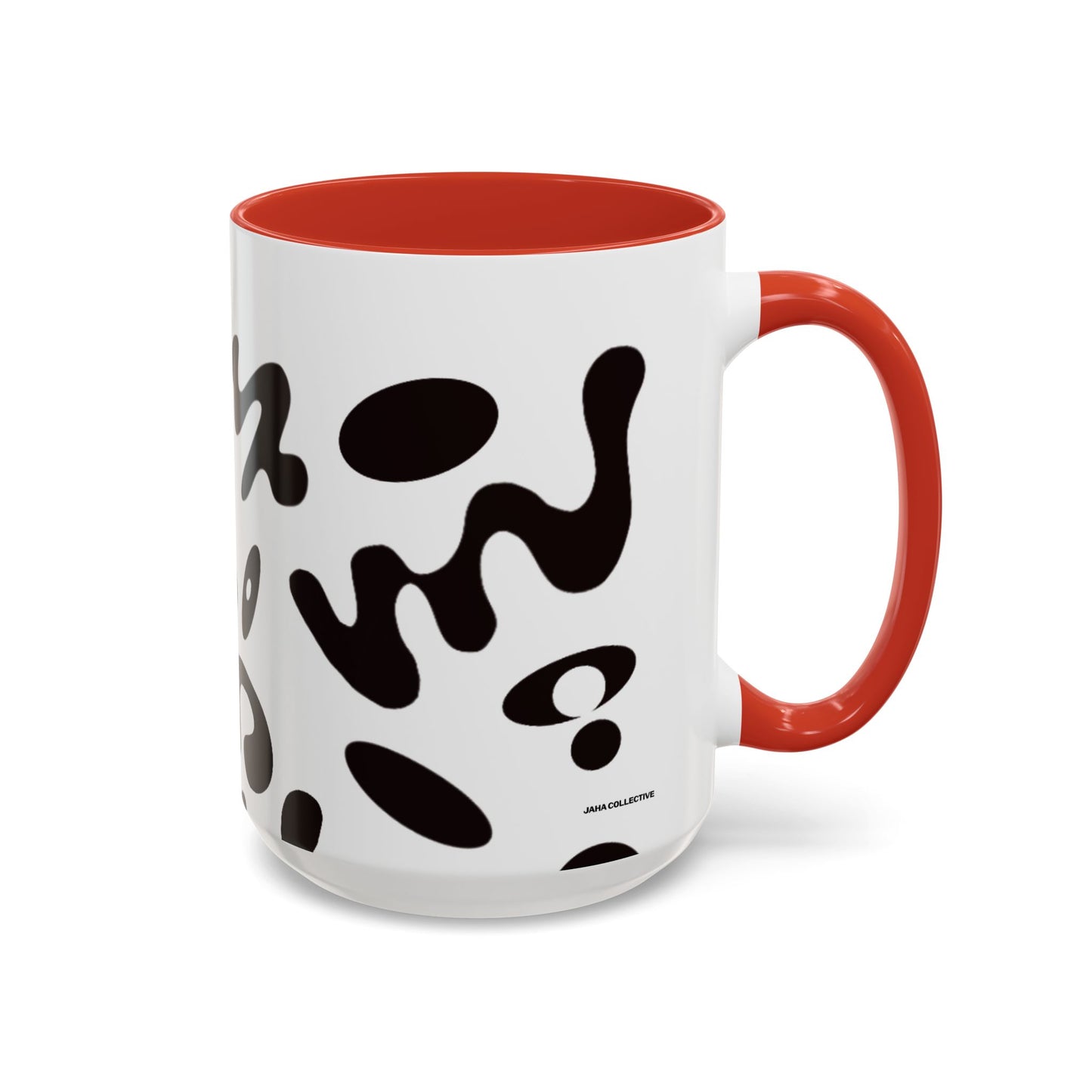 Nourish'd Color Accent Ceramic Mug
