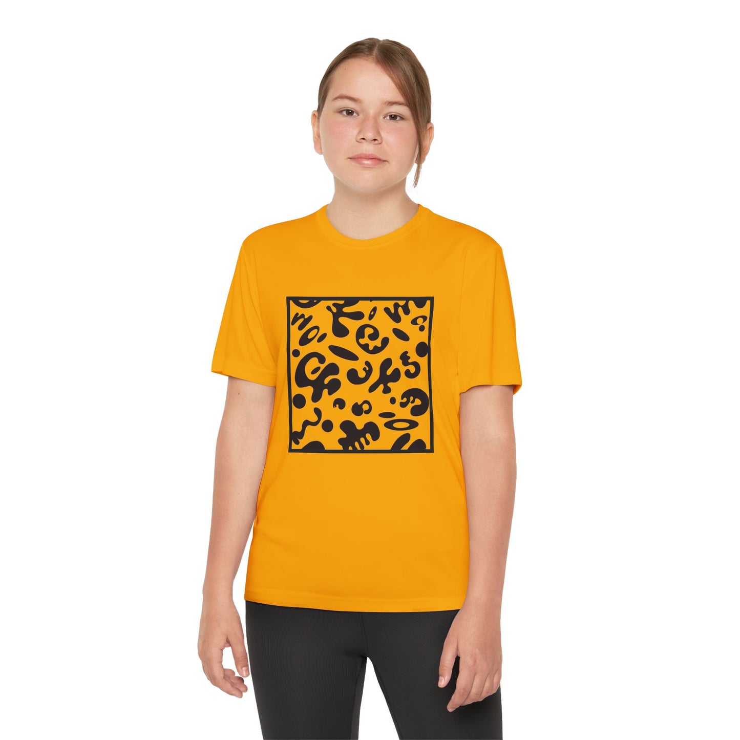 Adorn'd Youth Competitor Graphic Tee - Smoke Signal Black