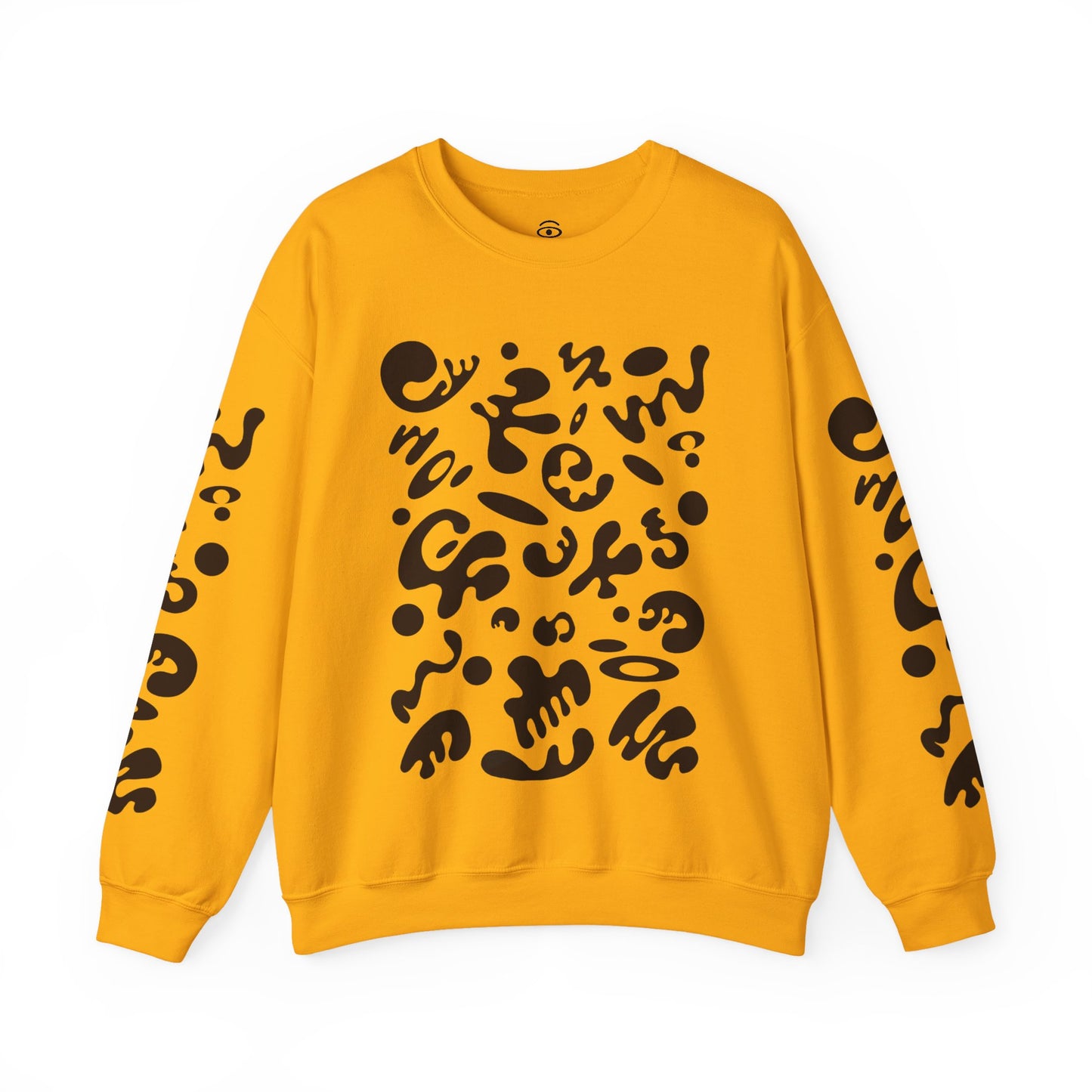 Pure Imagination Unisex Heavy Blend™  Crewneck Sweatshirt- Smoke Signal Black Print