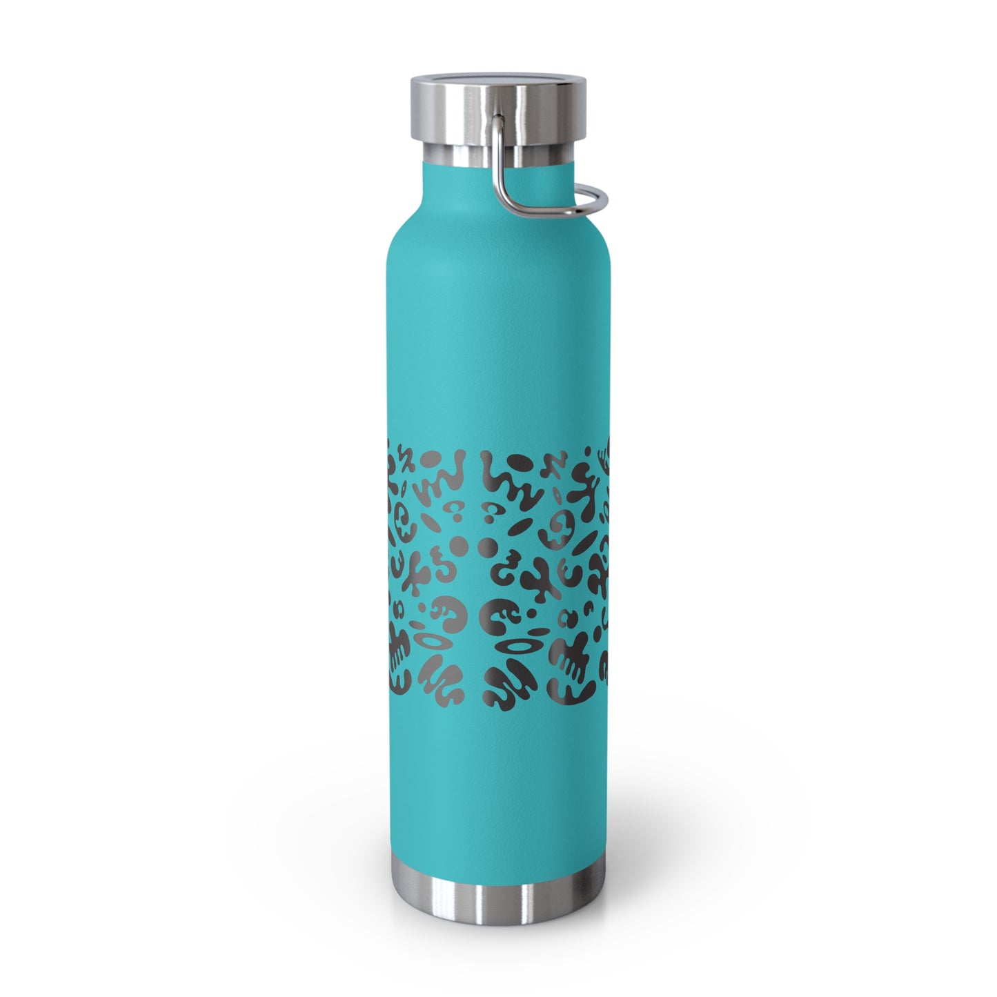 Mirror Work Copper Vacuum Insulated Water Bottle (22oz) - Smoke Signal Black