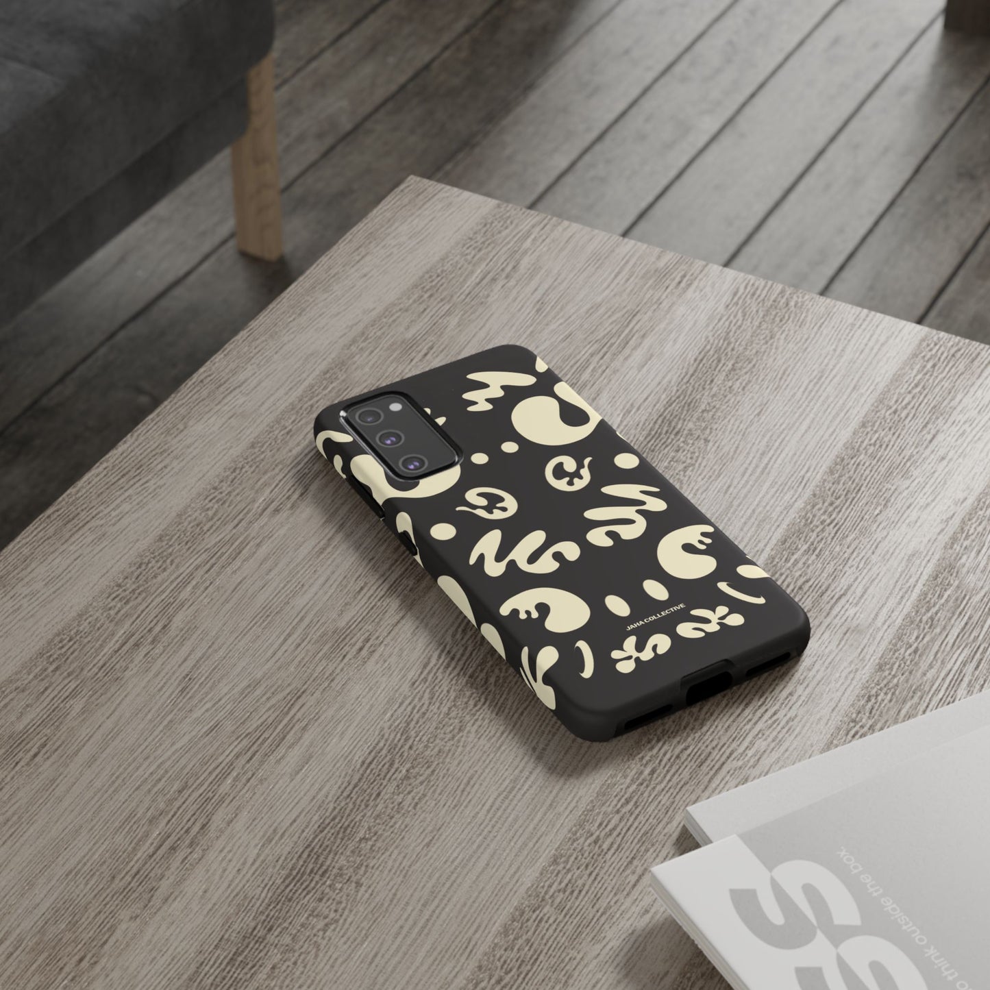 Mirror Work Tough Case (Samsung) - Smoke Signal Black