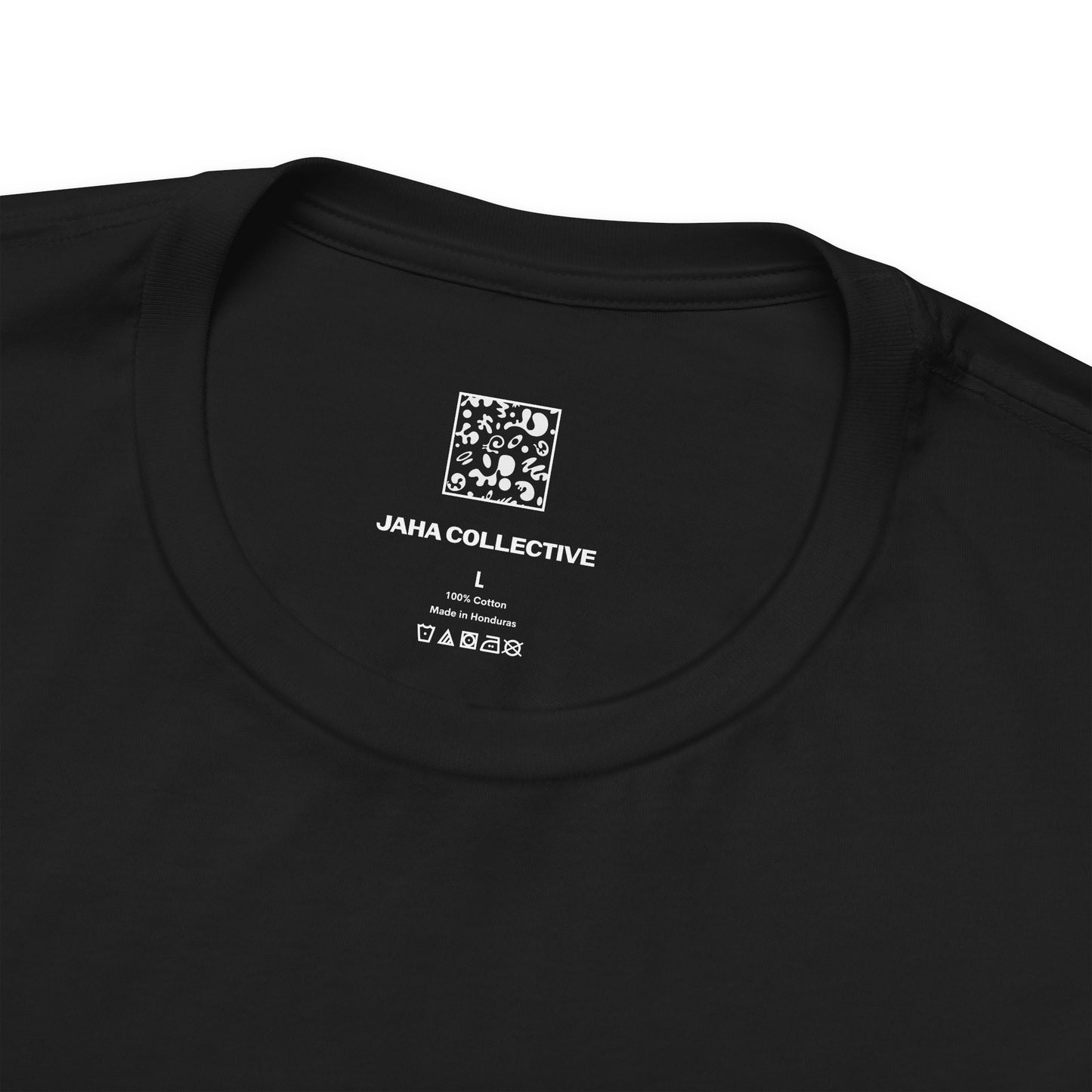 Adorn'd Unisex Jersey Short Sleeve Tee - Blank Page White Print