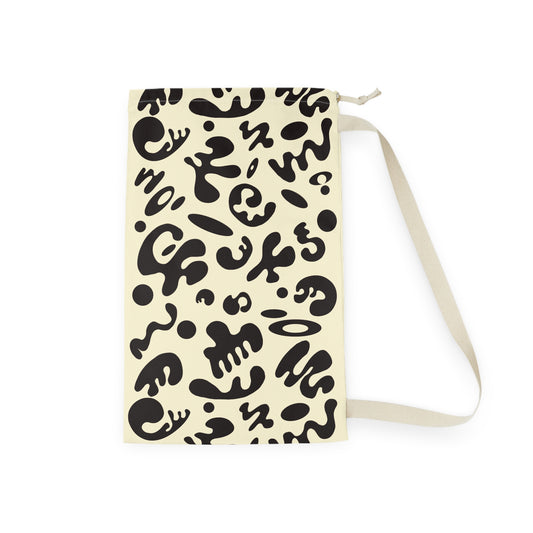 Pure Imagination Laundry Bag - Blank Page White