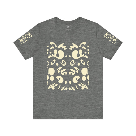 Mirror Work Unisex Jersey Short Sleeve Tee - Blank Page