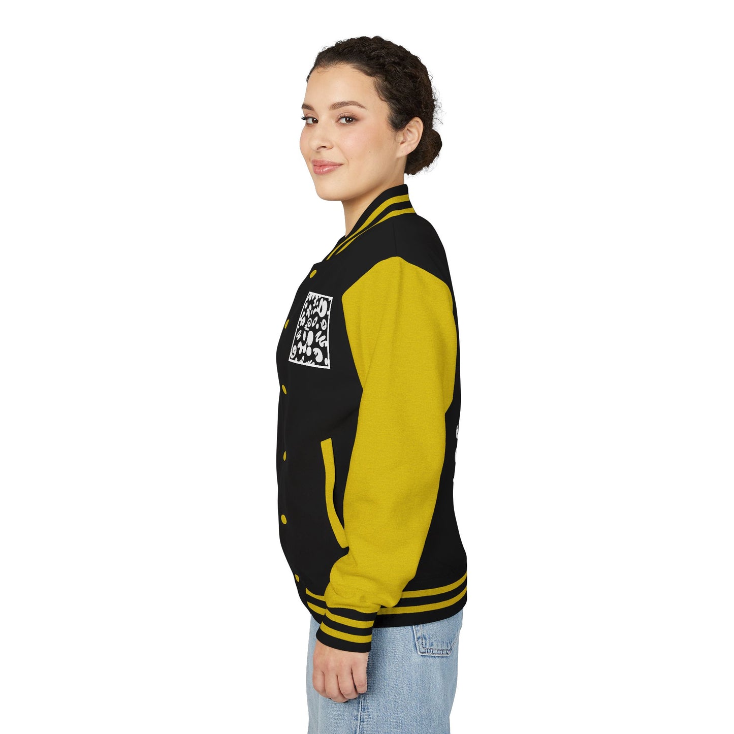 Pure Imagination Unisex Heavyweight Letterman Jacket