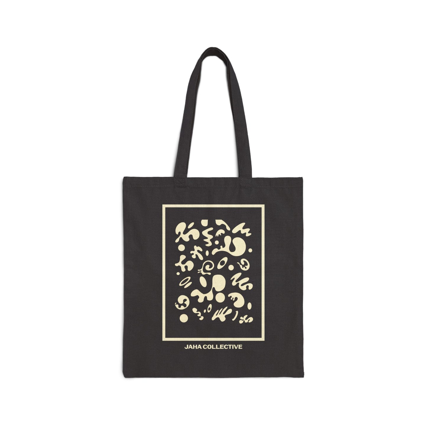 Deep Dream Cotton Canvas Tote Bag - Blank Page White