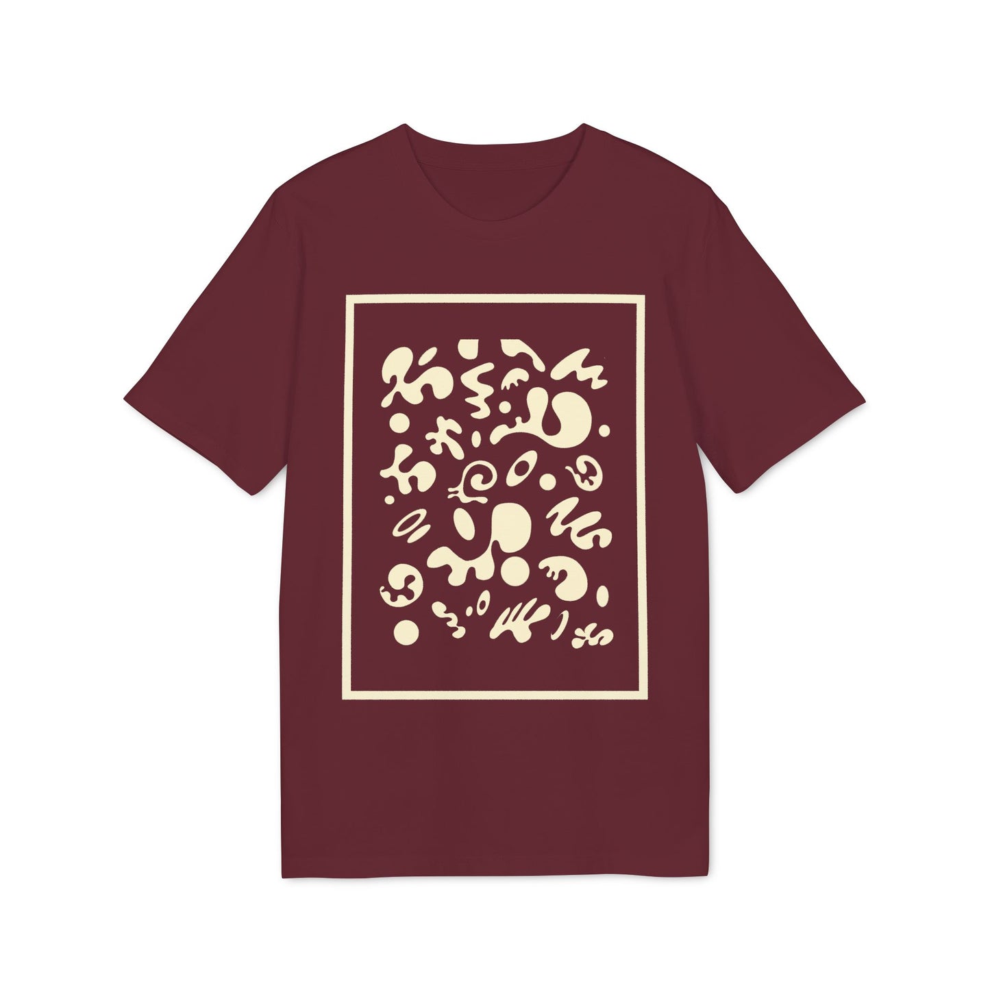 Deep Dream Unisex T-shirt - Blank Page White