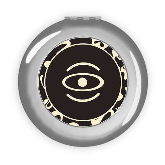 Adorn'd Logo Compact Travel Mirror