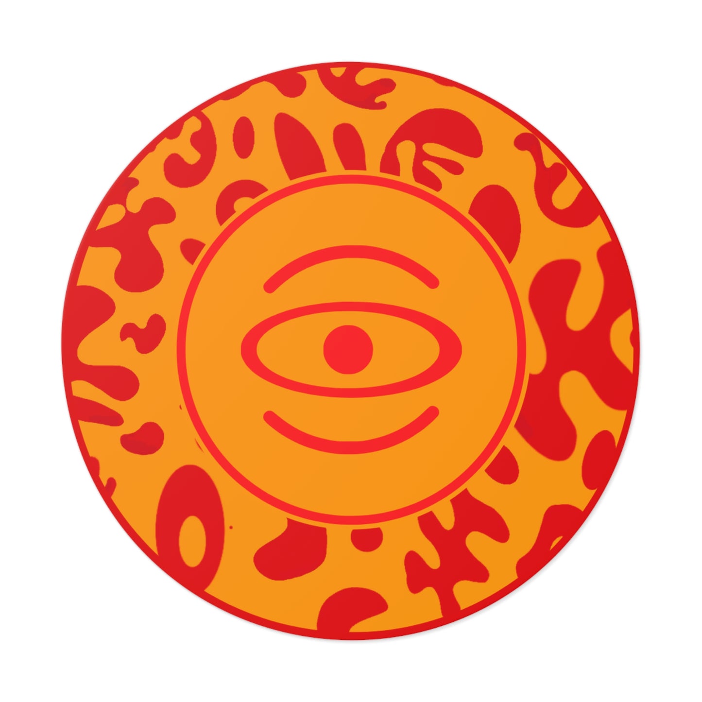 Adorn'd Logo Round Vinyl Stickers - Heat Theory
