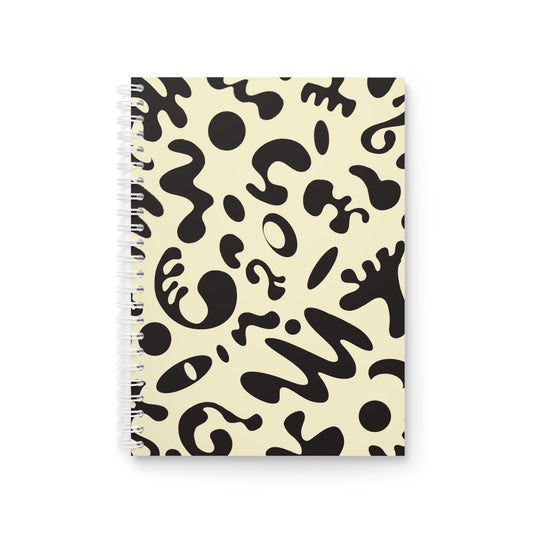 Pure Imagination Spiral Notebook (Wide Ruled) - Blank Page