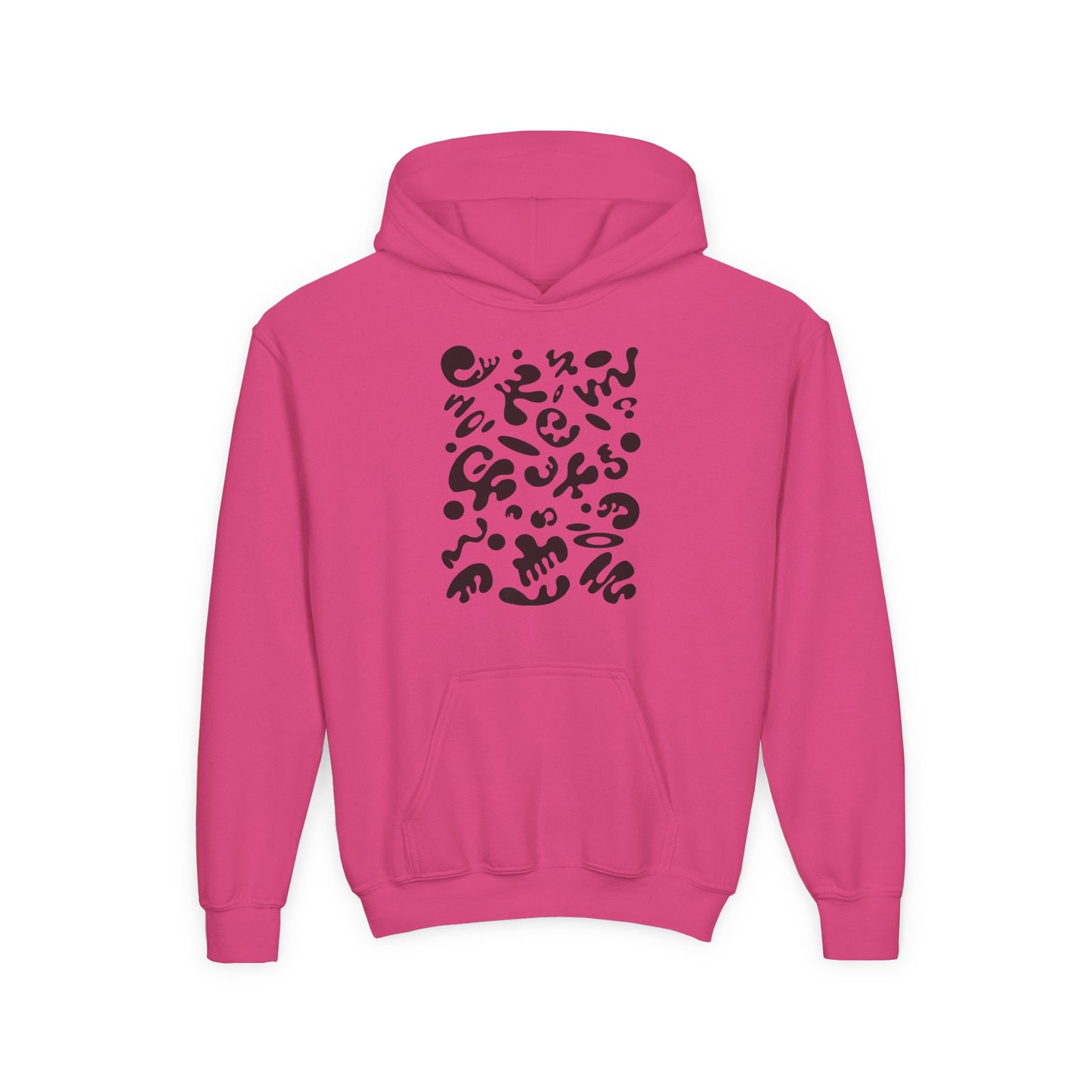 Bright Future Youth Heavy Blend Hooded Sweatshirt - Smoke Signal
