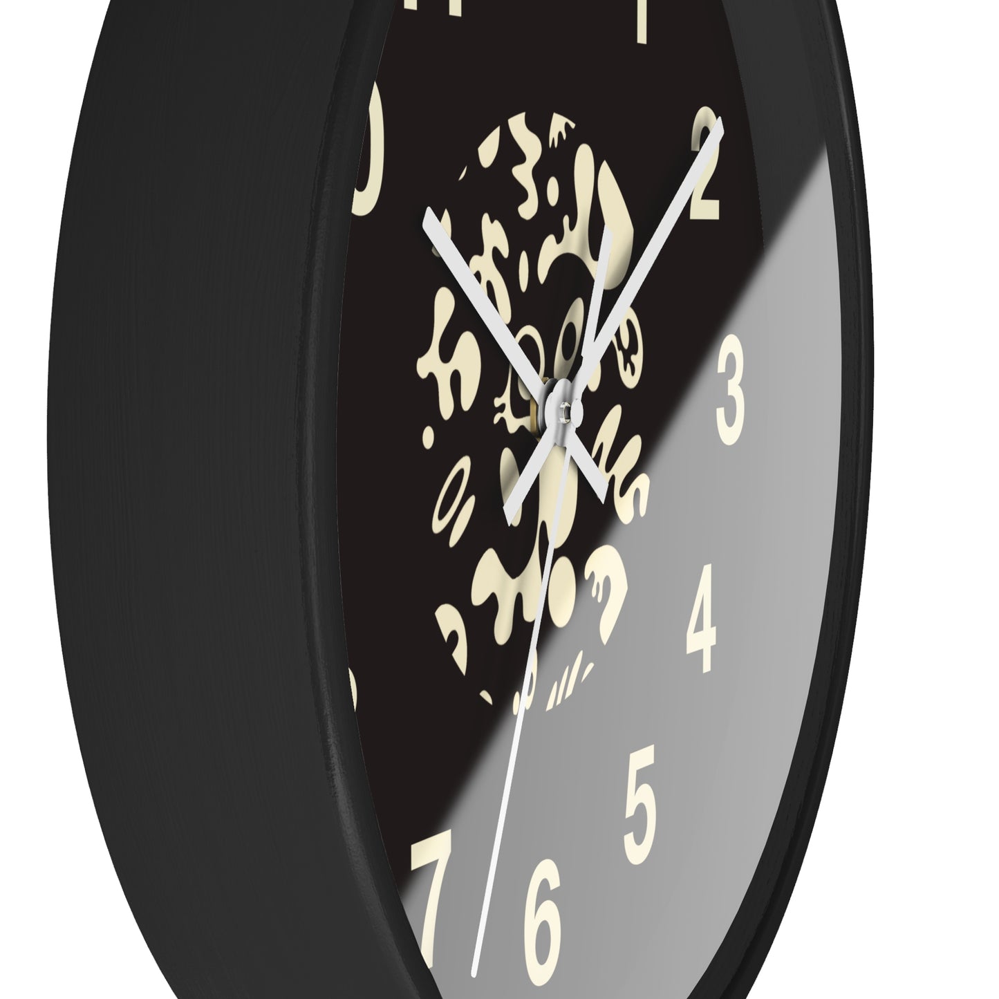 Bright Future Classic Wall Clock - Smoke Signal Black