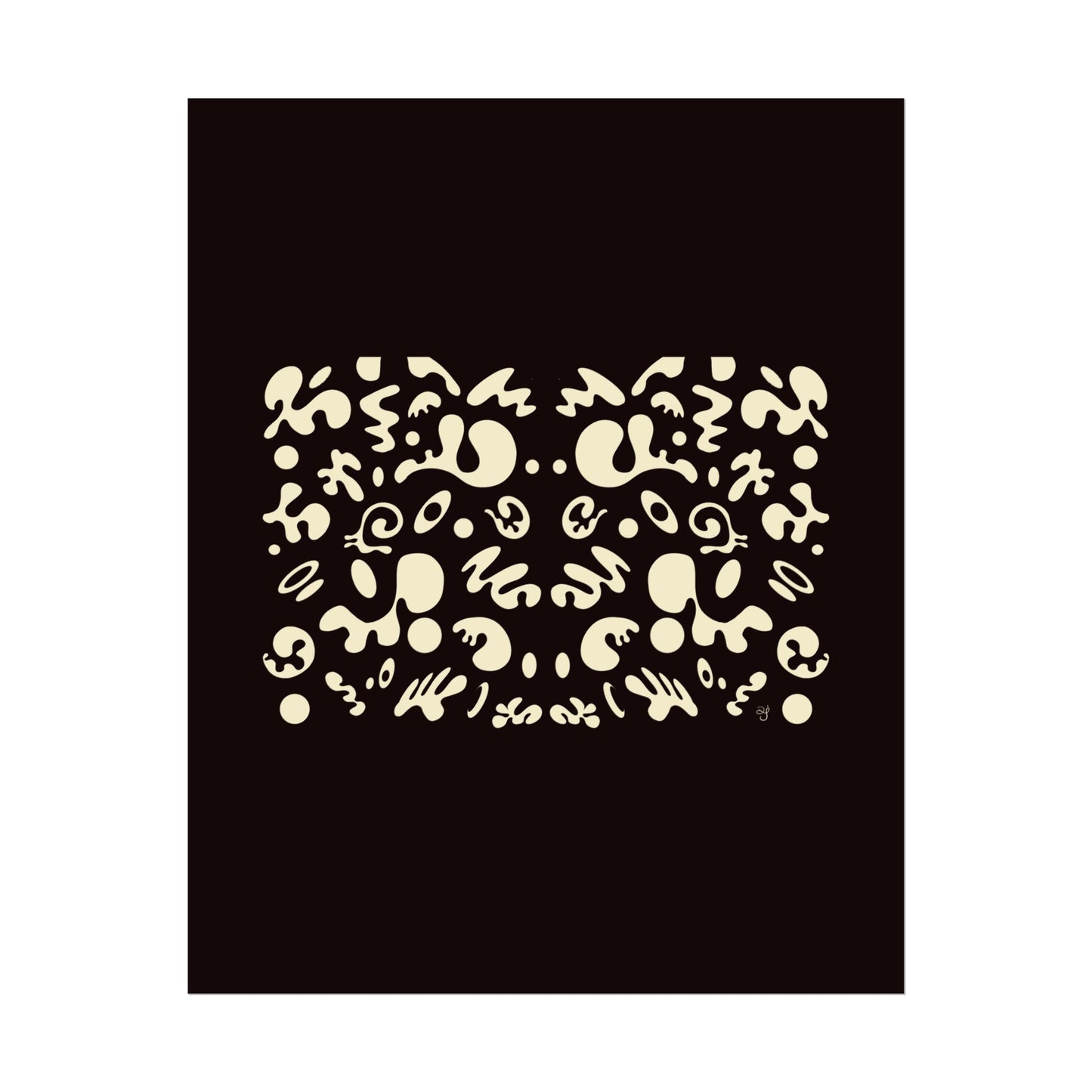 Mirror Work Rolled Poster (Portrait) - Smoke Signal
