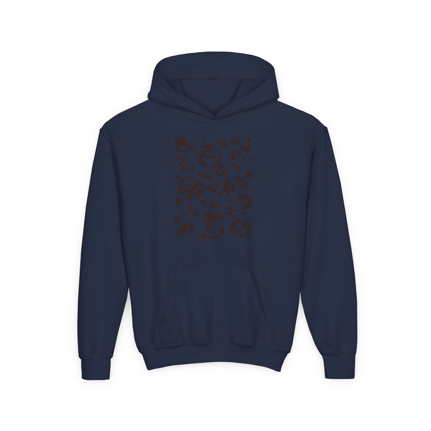 Bright Future Youth Heavy Blend Hooded Sweatshirt - Smoke Signal