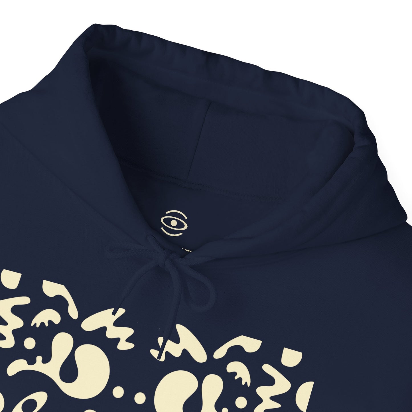 Mirror Work Unisex Heavy Blend™ Hooded Sweatshirt - Blank Page White Print