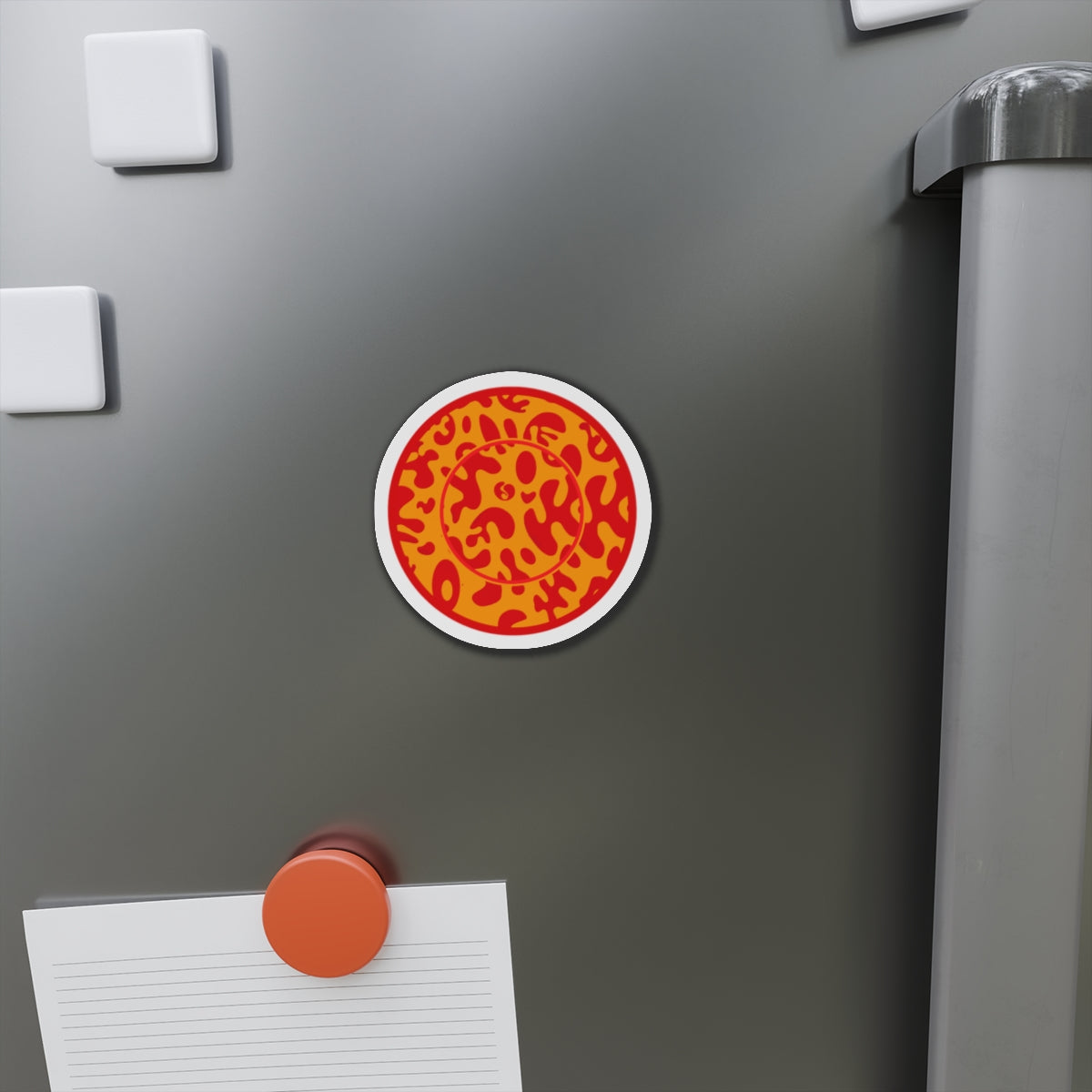 Adorn'd Color Die Cut Magnet - Heat Theory