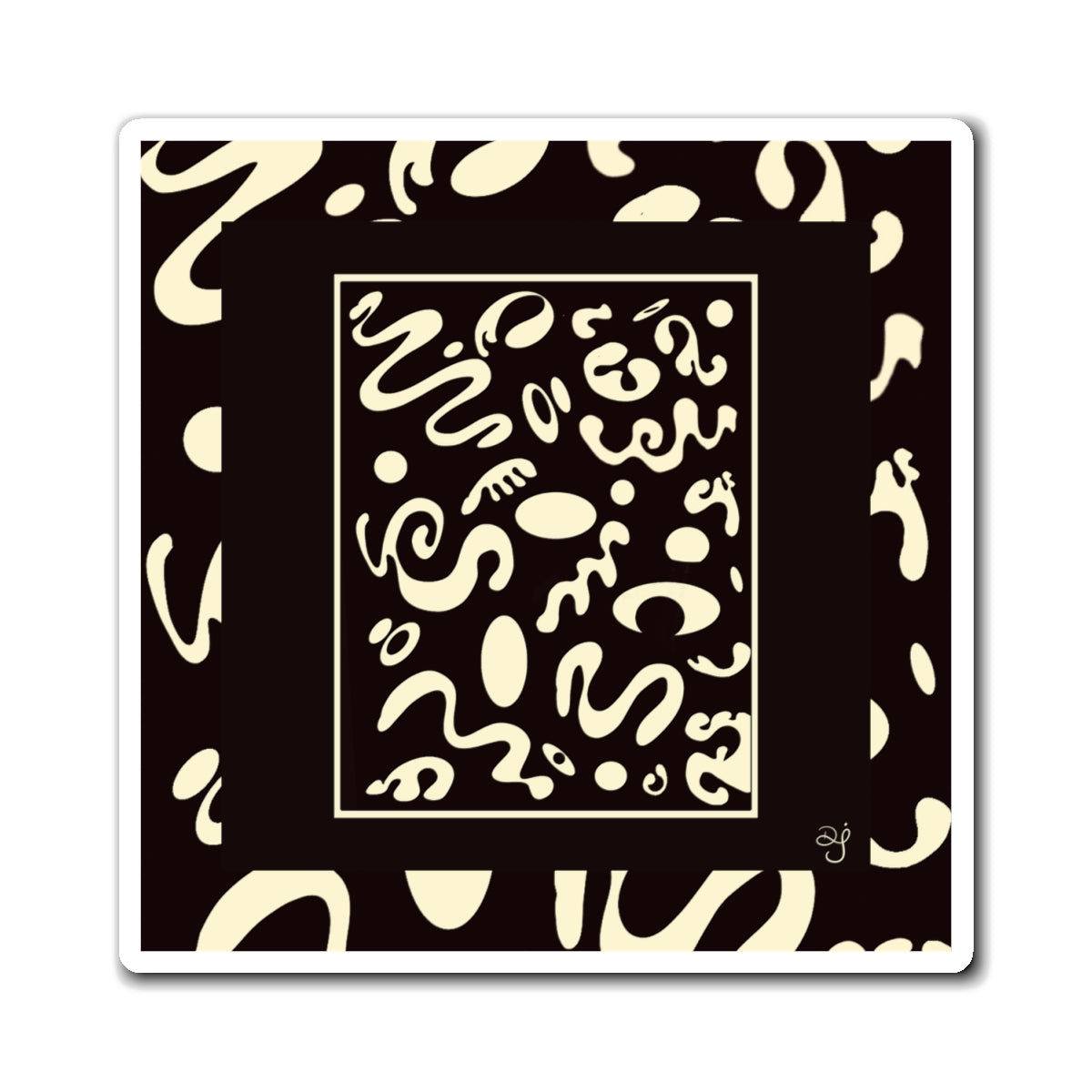 Deep Dream Special Edition Square Magnet