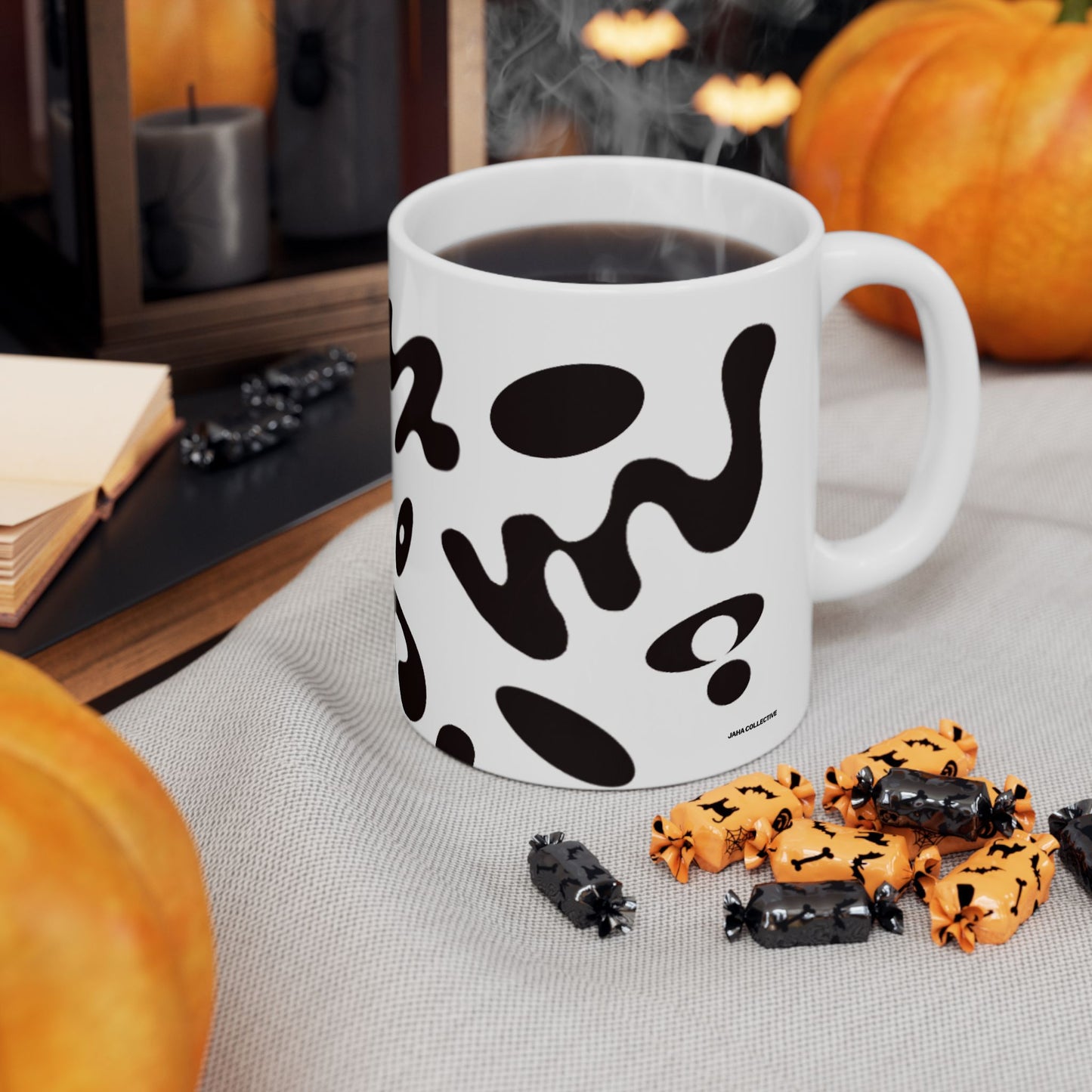 Nourish'd White Ceramic Mug