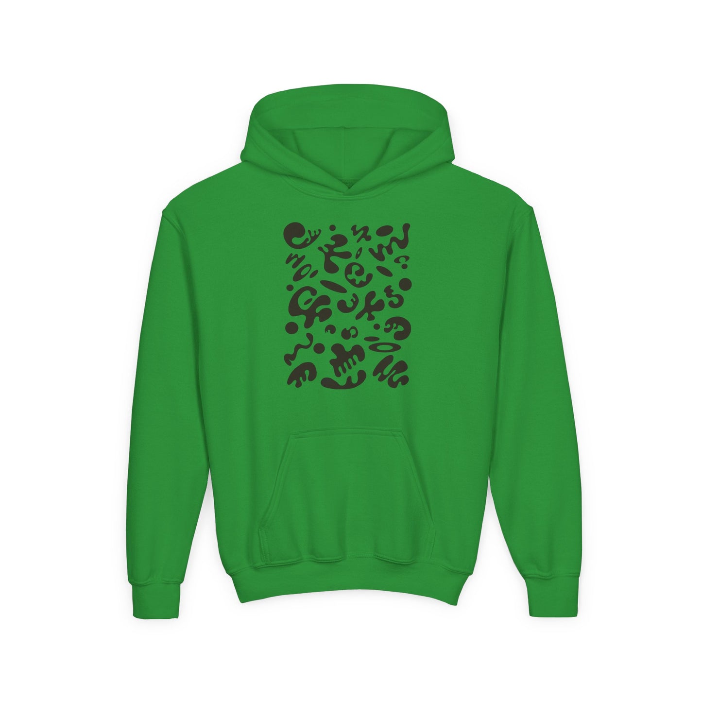 Bright Future Youth Heavy Blend Hooded Sweatshirt - Smoke Signal