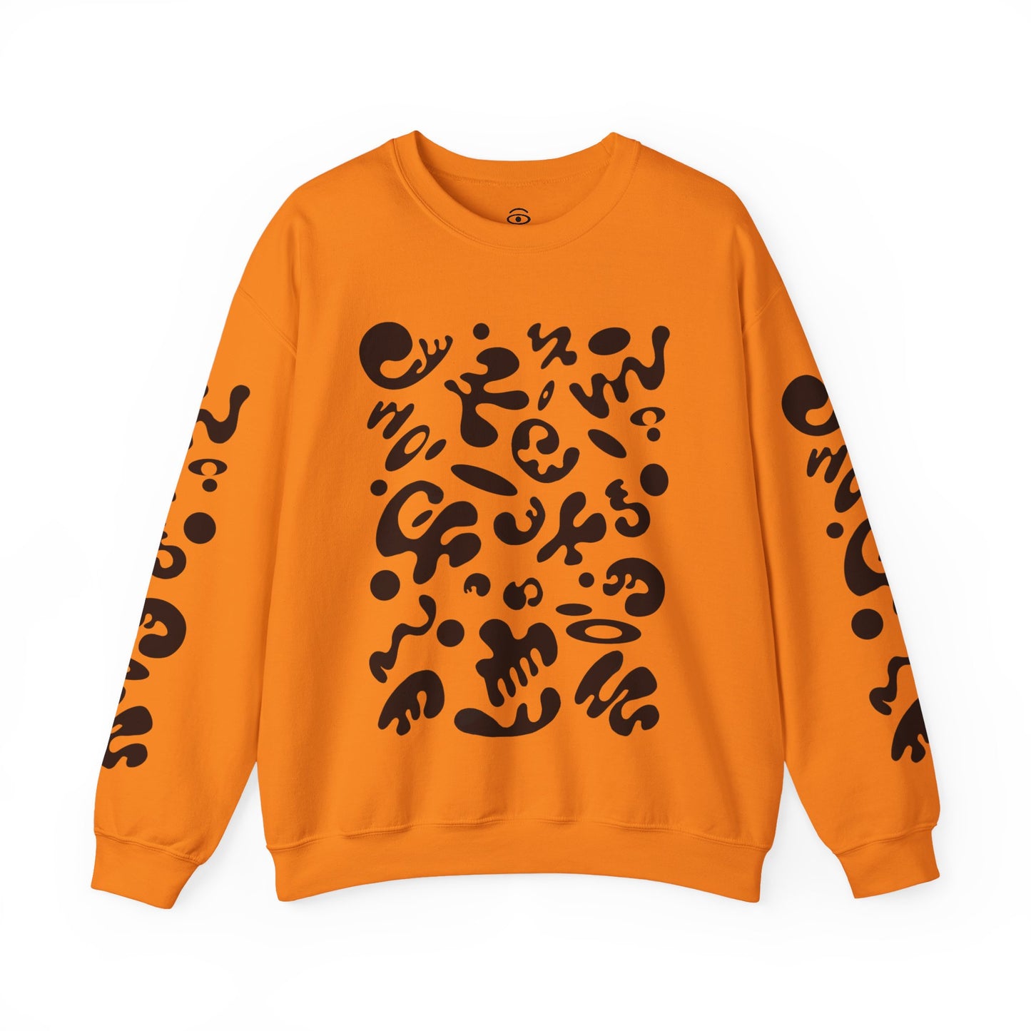 Pure Imagination Unisex Heavy Blend™  Crewneck Sweatshirt- Smoke Signal Black Print
