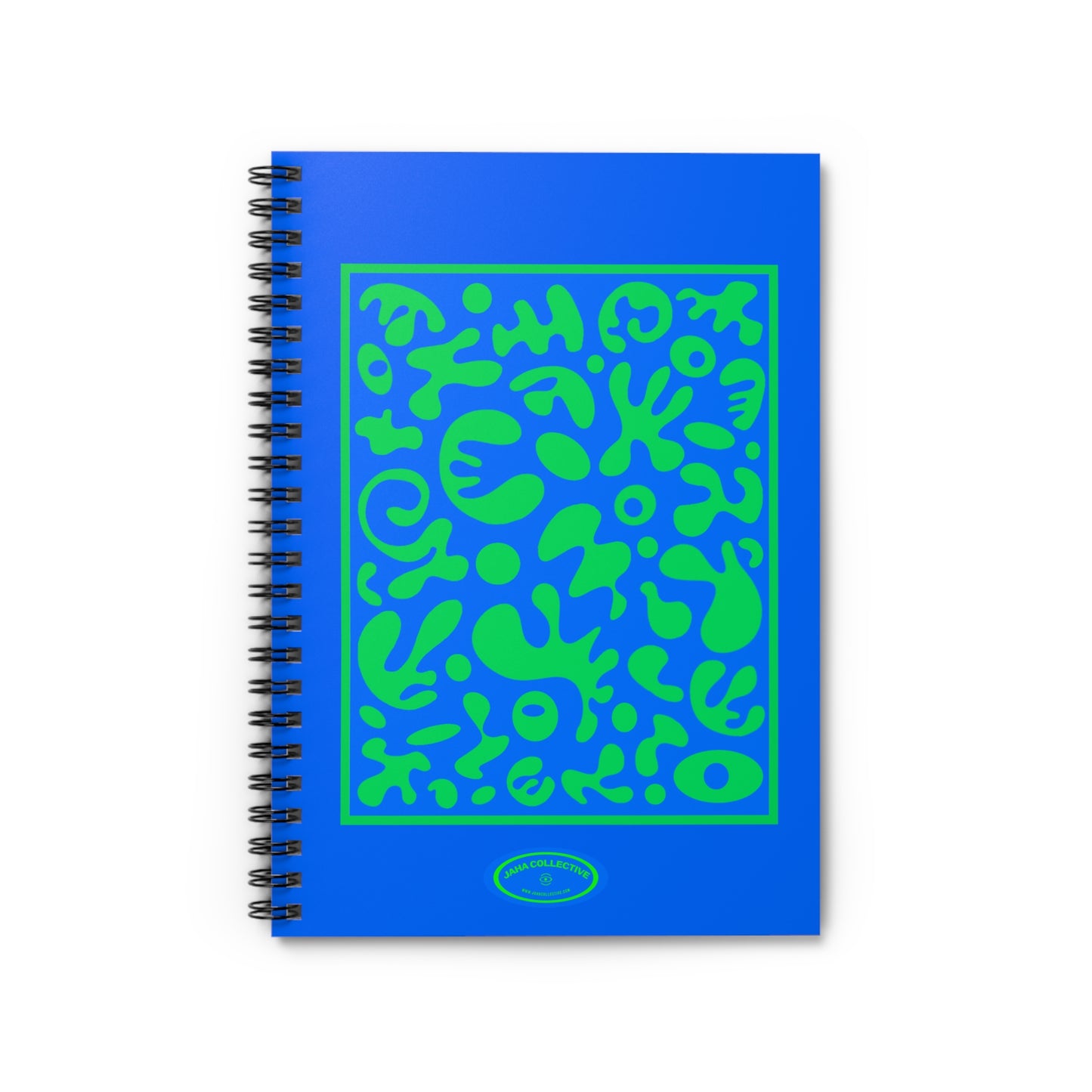Deep Dream Spiral Notebook (Ruled Line) - Tide Pool