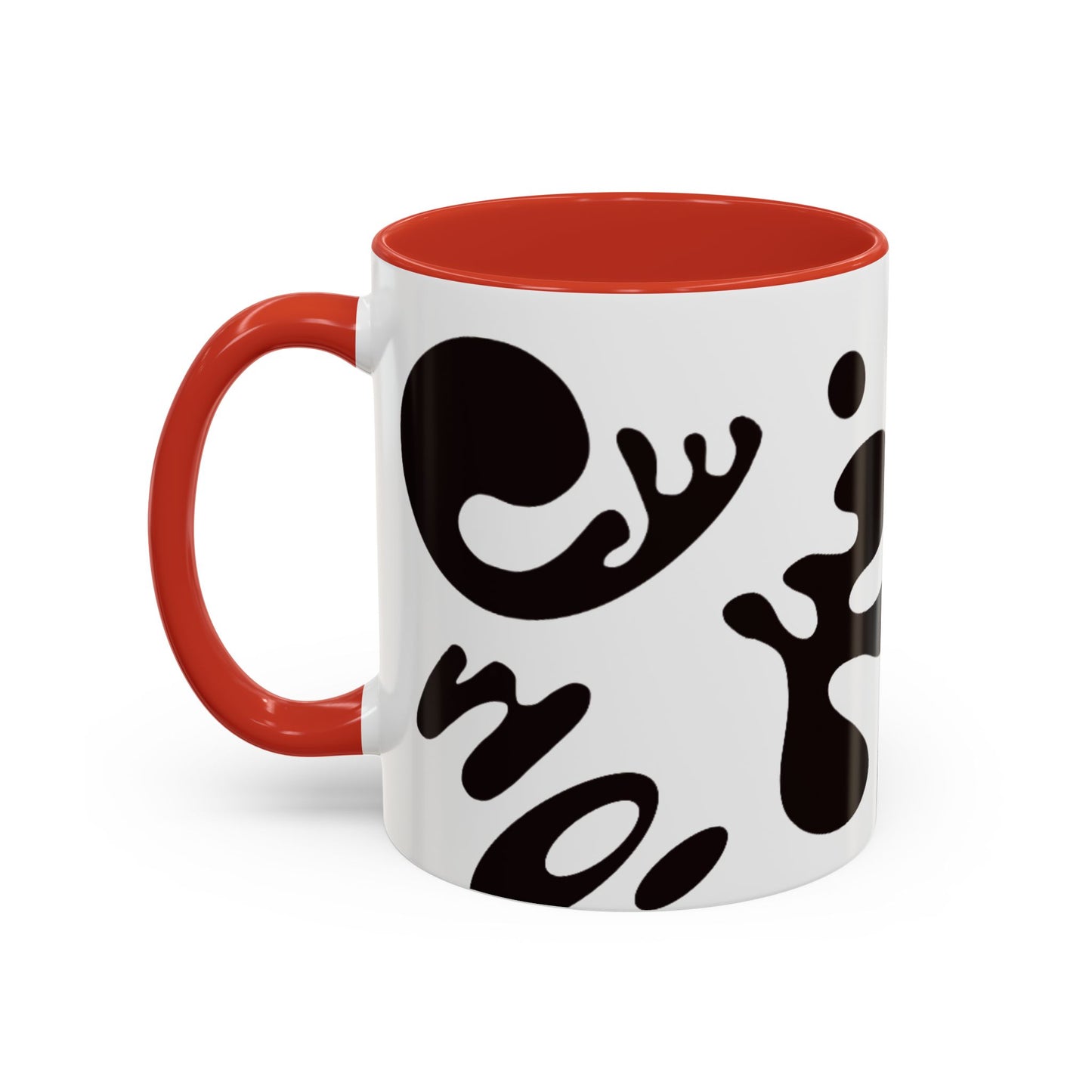 Nourish'd Color Accent Ceramic Mug